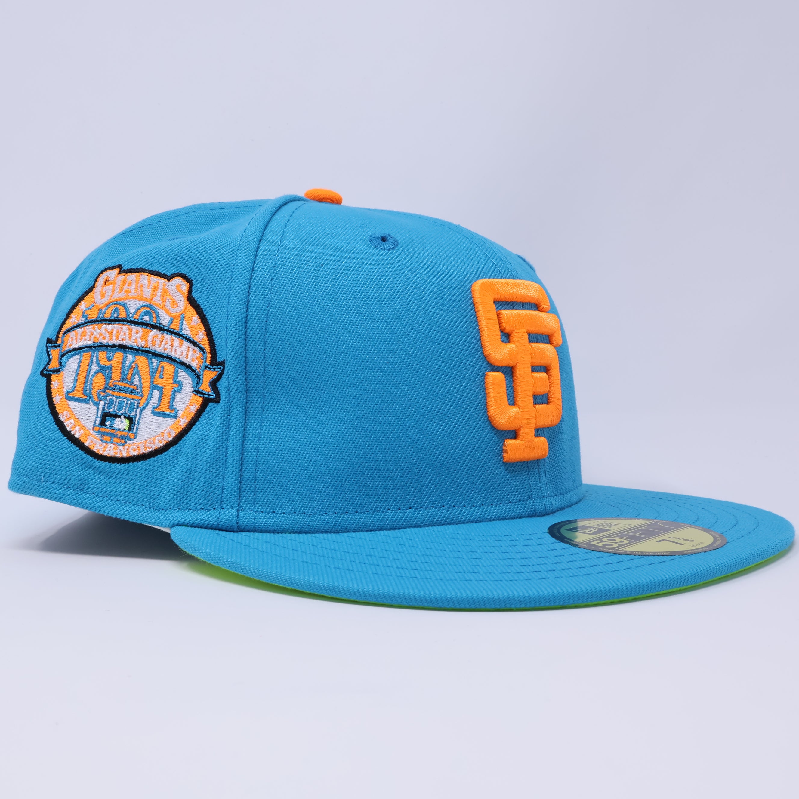 NWT Blue San Francisco Giants 1984 All Star Game 59fifty New Era Fitted Hat Cap