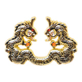 Brilliant Metal Style Snake MLB Logo Pin