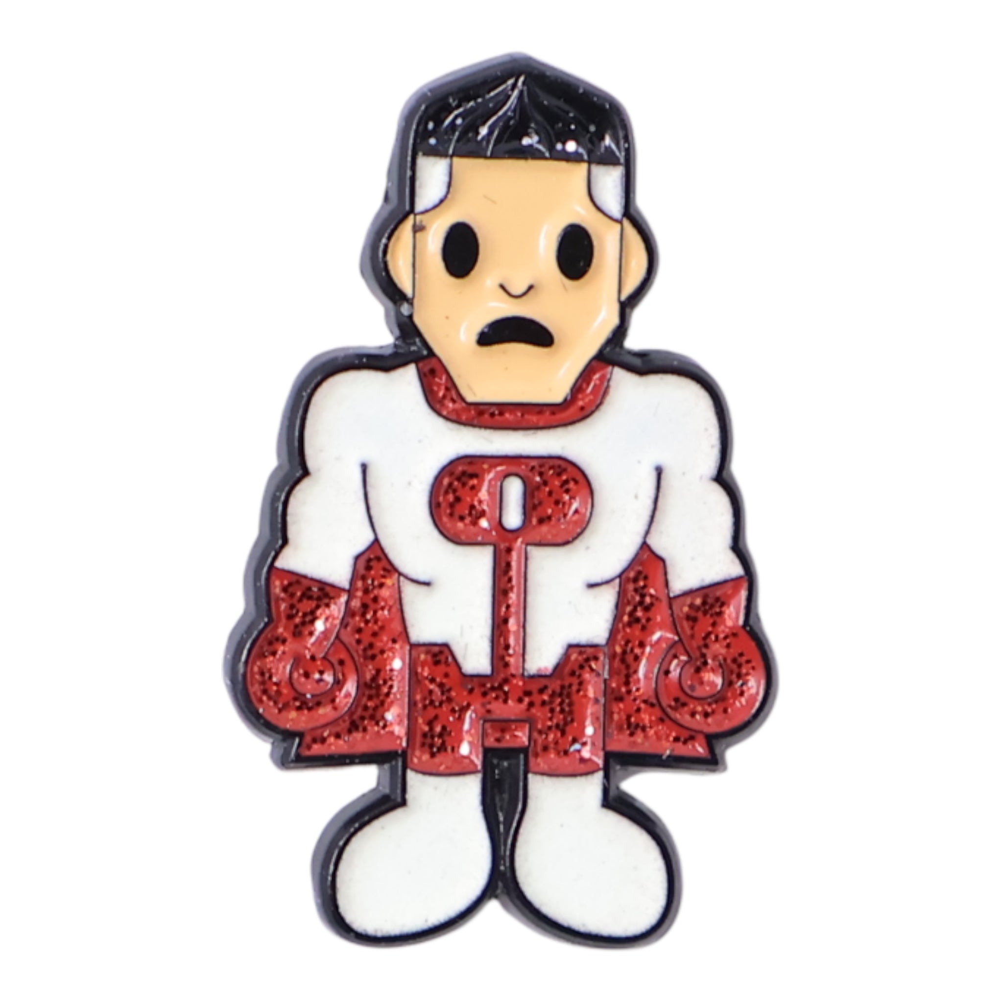 Omni Man Chibi Style Graphic Pin