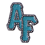 AF Letters Graphic Pin