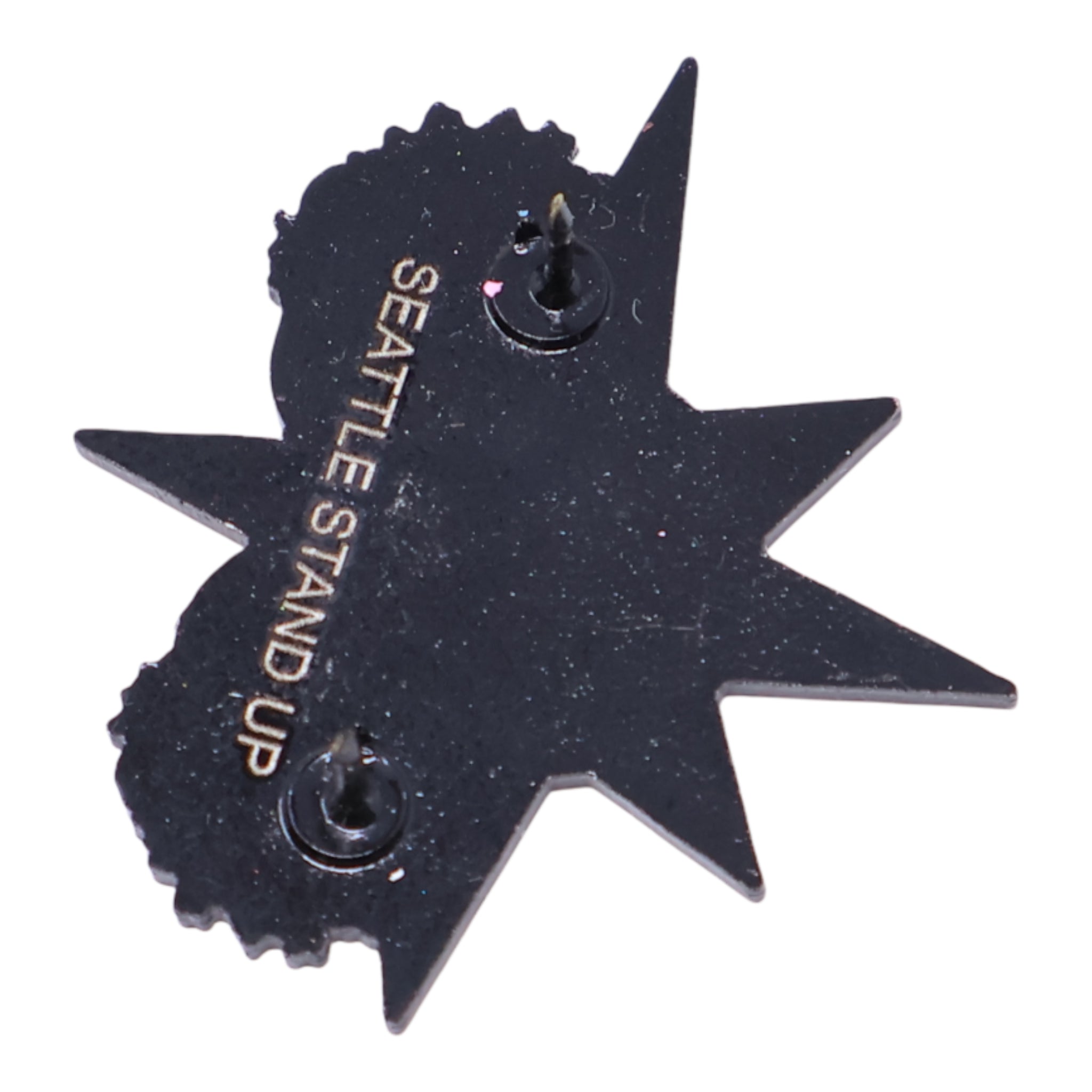 World Destruction Graphic Pin