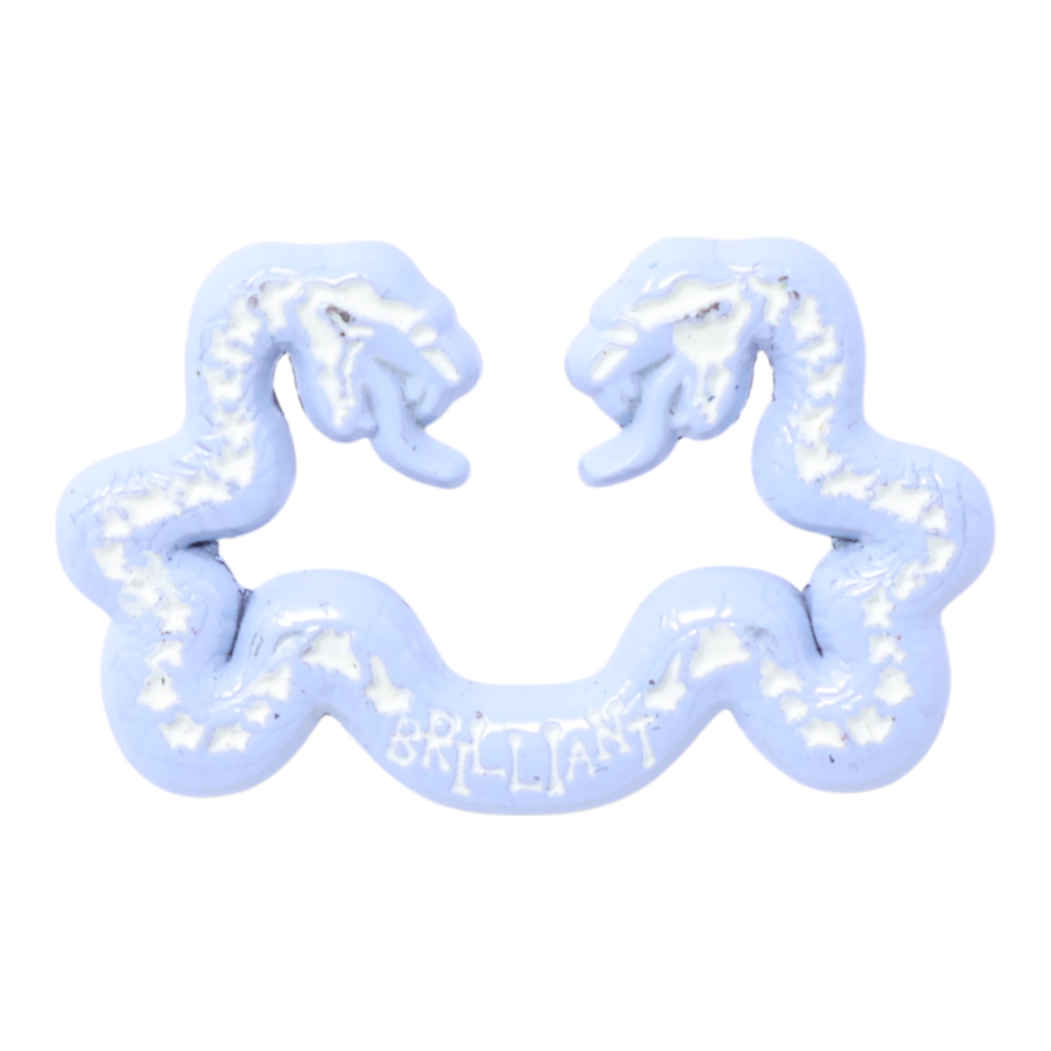 Various Blue Snakes MLB Logo Pin