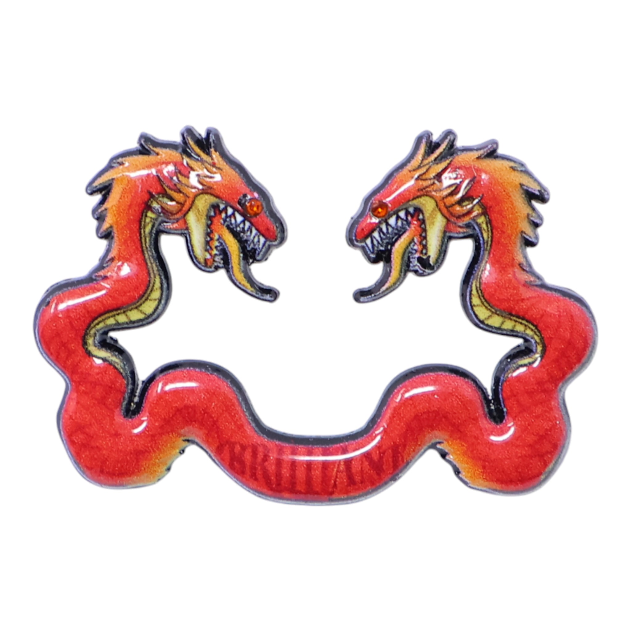 Various Color Snakes MLB Logo Pin