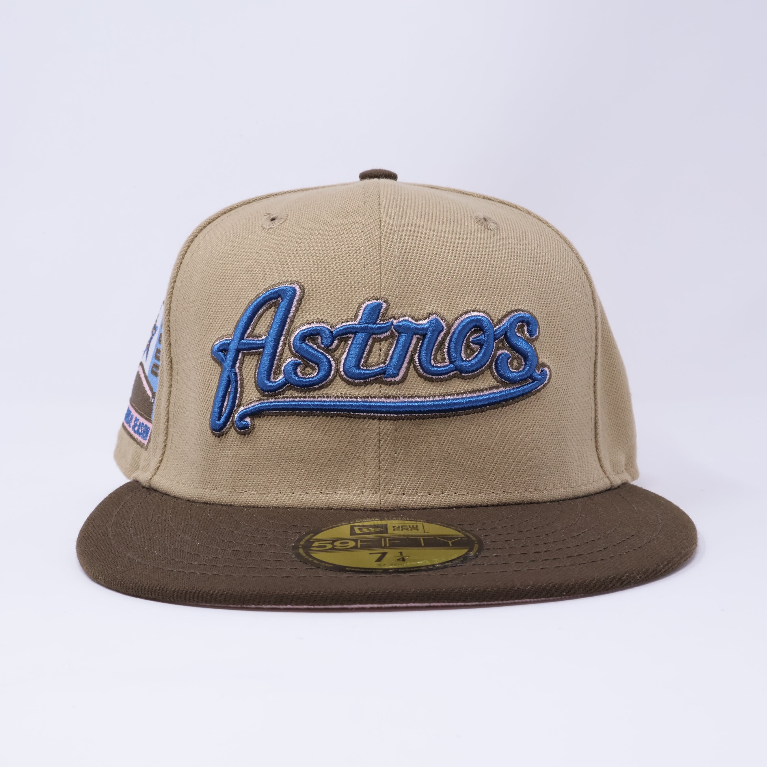 NWT Khaki Houston Astros 2000 Inaugural Season 59fifty New Era Fitted Hat Cap