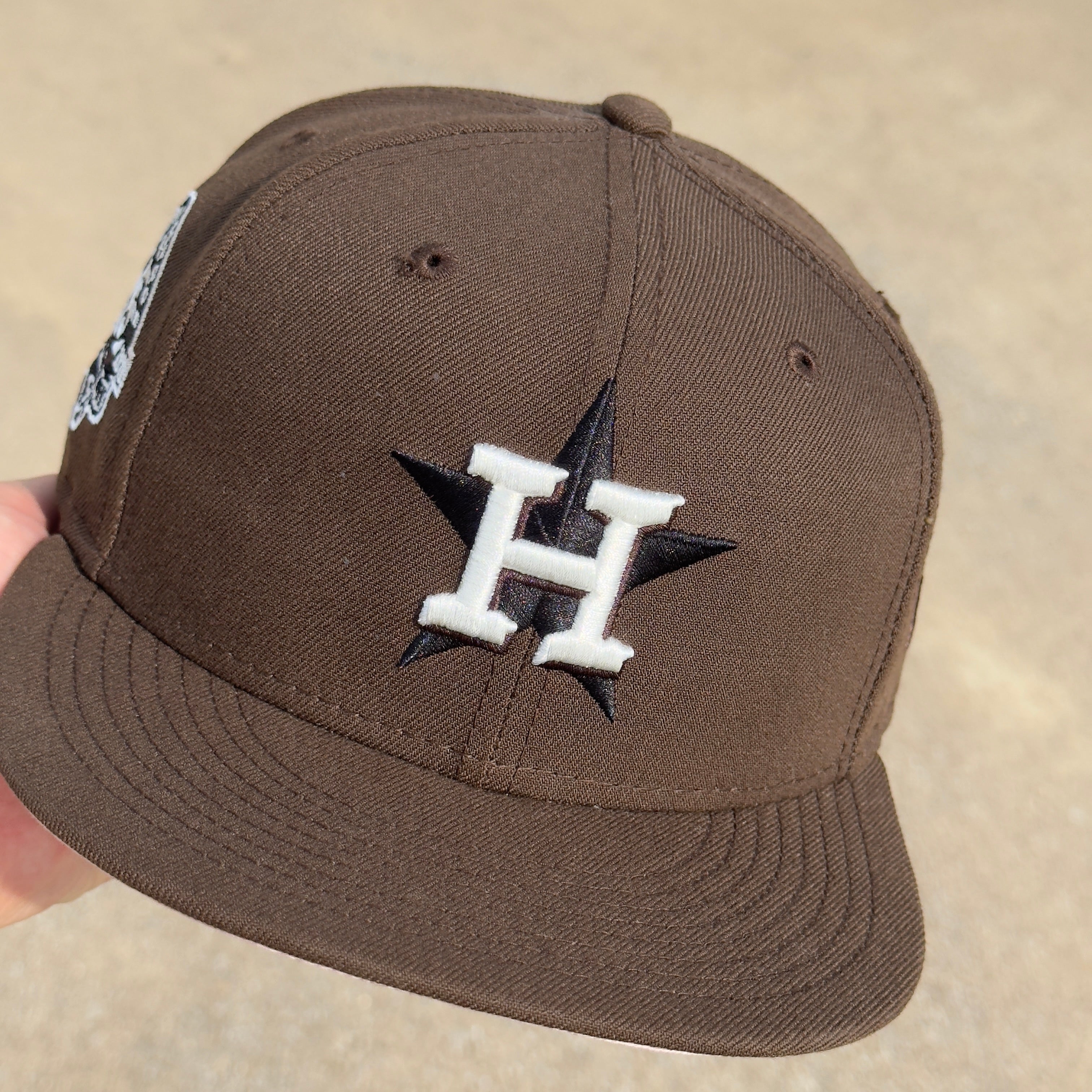1/2 USED Brown Houston Astros 45th Anniversary 59fifty New Era Fitted Hat Cap