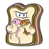 PBJ Various Colors Graphic Pin