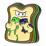 PBJ Various Colors Graphic Pin