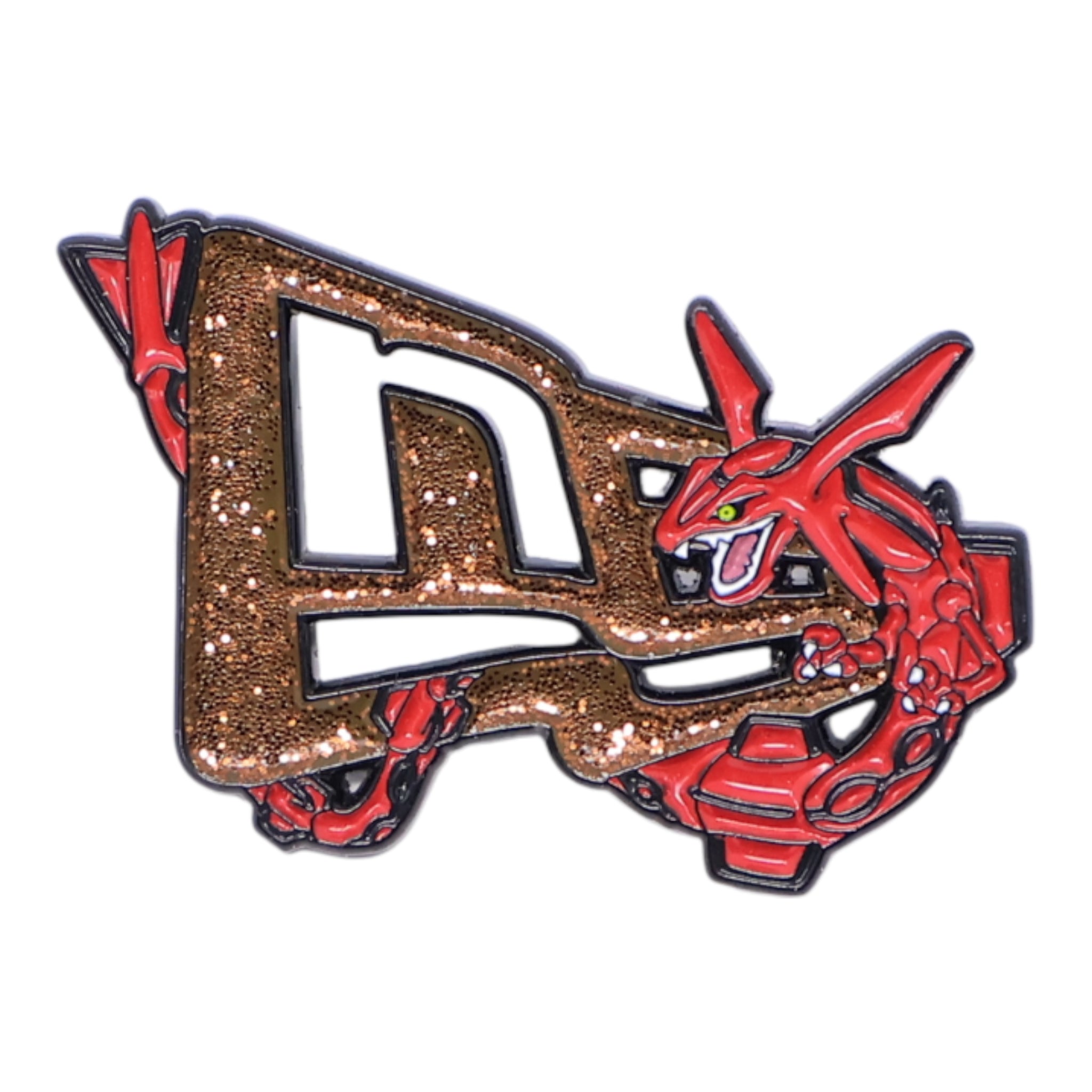 Various PokemonRayquaza New Era Logo Pin