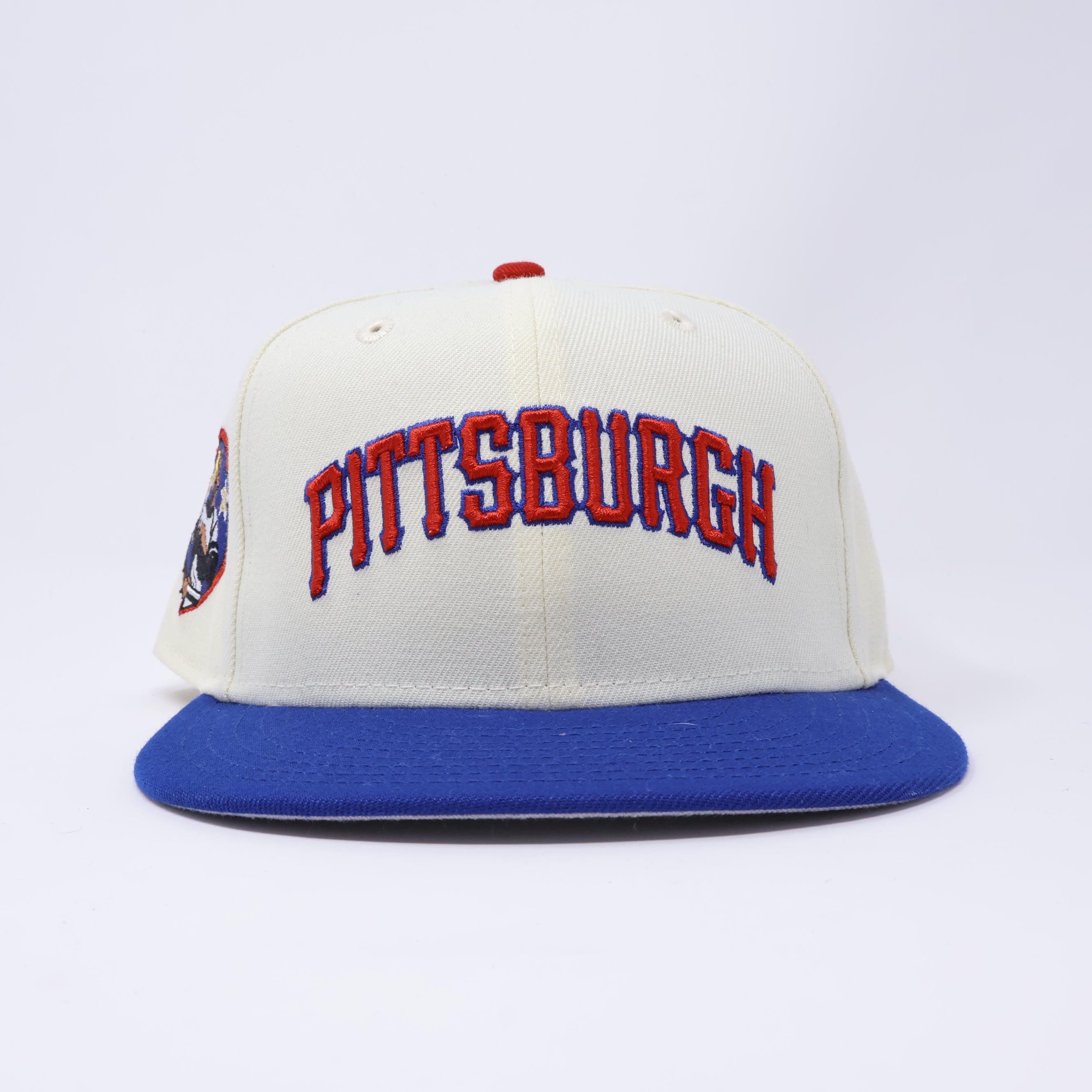 USED 1/8 Chrome Pittsburg Pirates Roberto Clemente 59fifty New Era Fitted Hat Cap