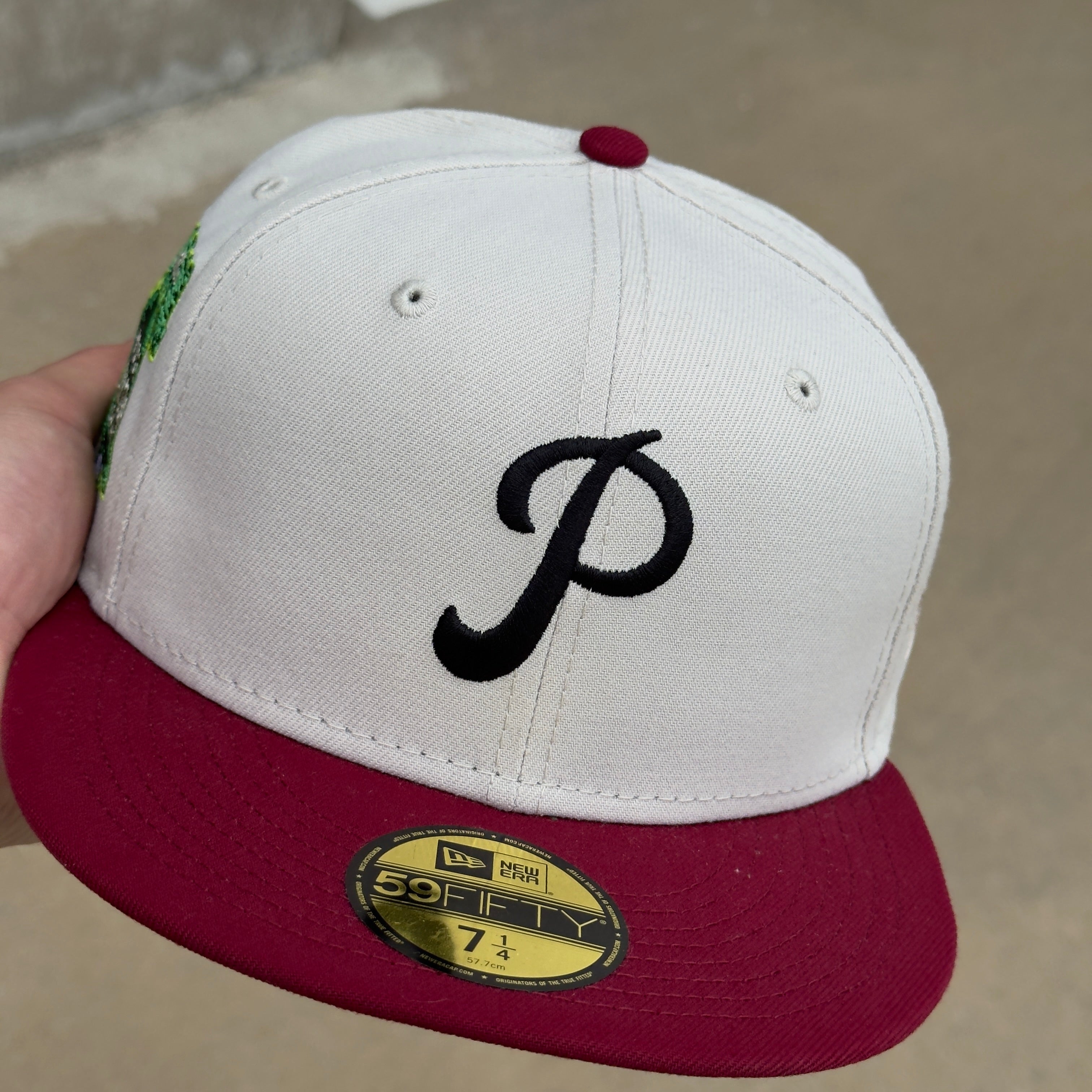 1/4 NEW Stone Philedelphia Phillies 1952 All Star Game Hatclub 59fifty New Era Fitted Hat Cap