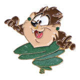 Tasmanian Devil Tornado Legs Graphic Pin