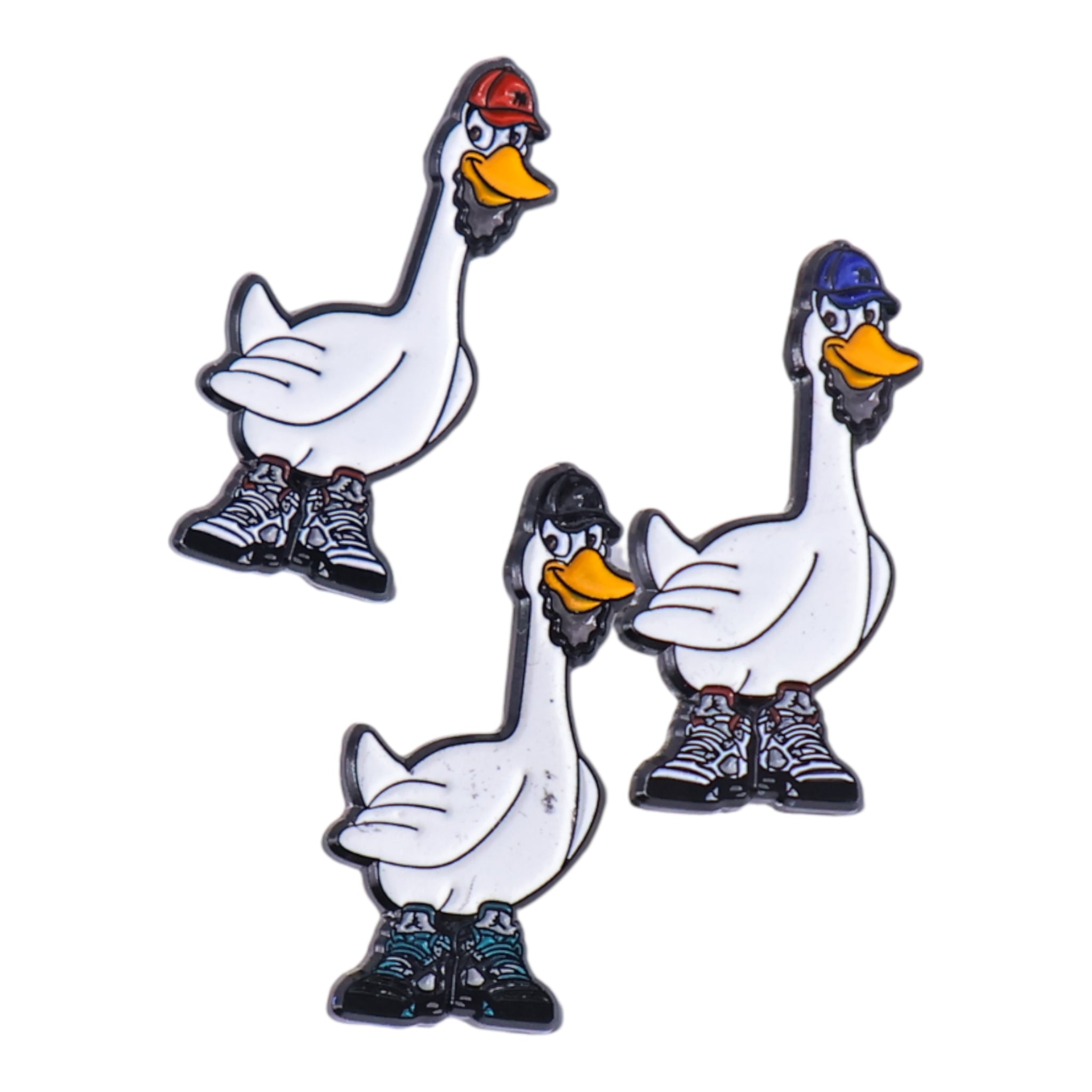 Goose Graphic Pin
