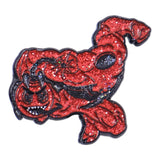 Headless Venom Explode Graphic Pin