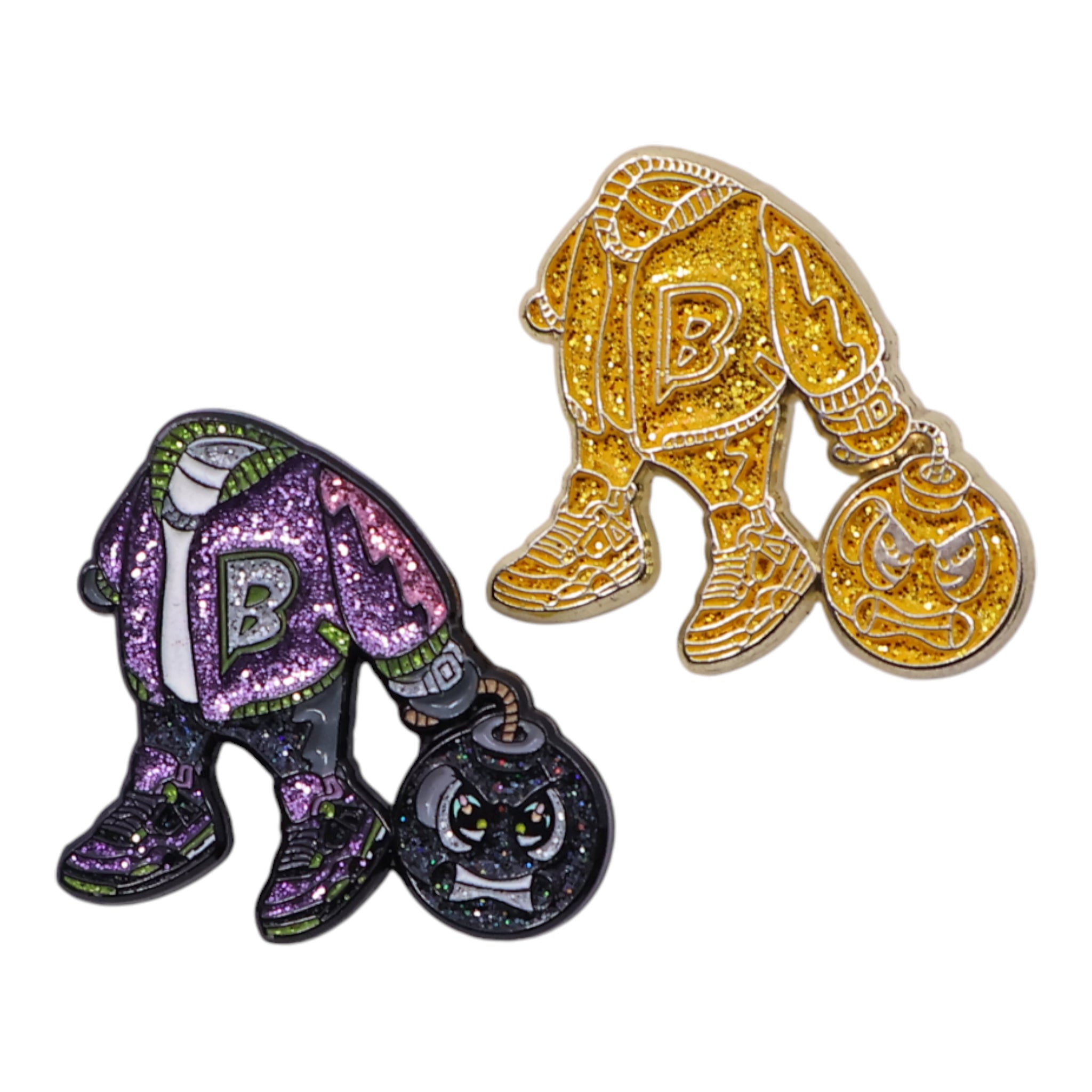 Headless Bear Kanye Inspired Graphic Pin