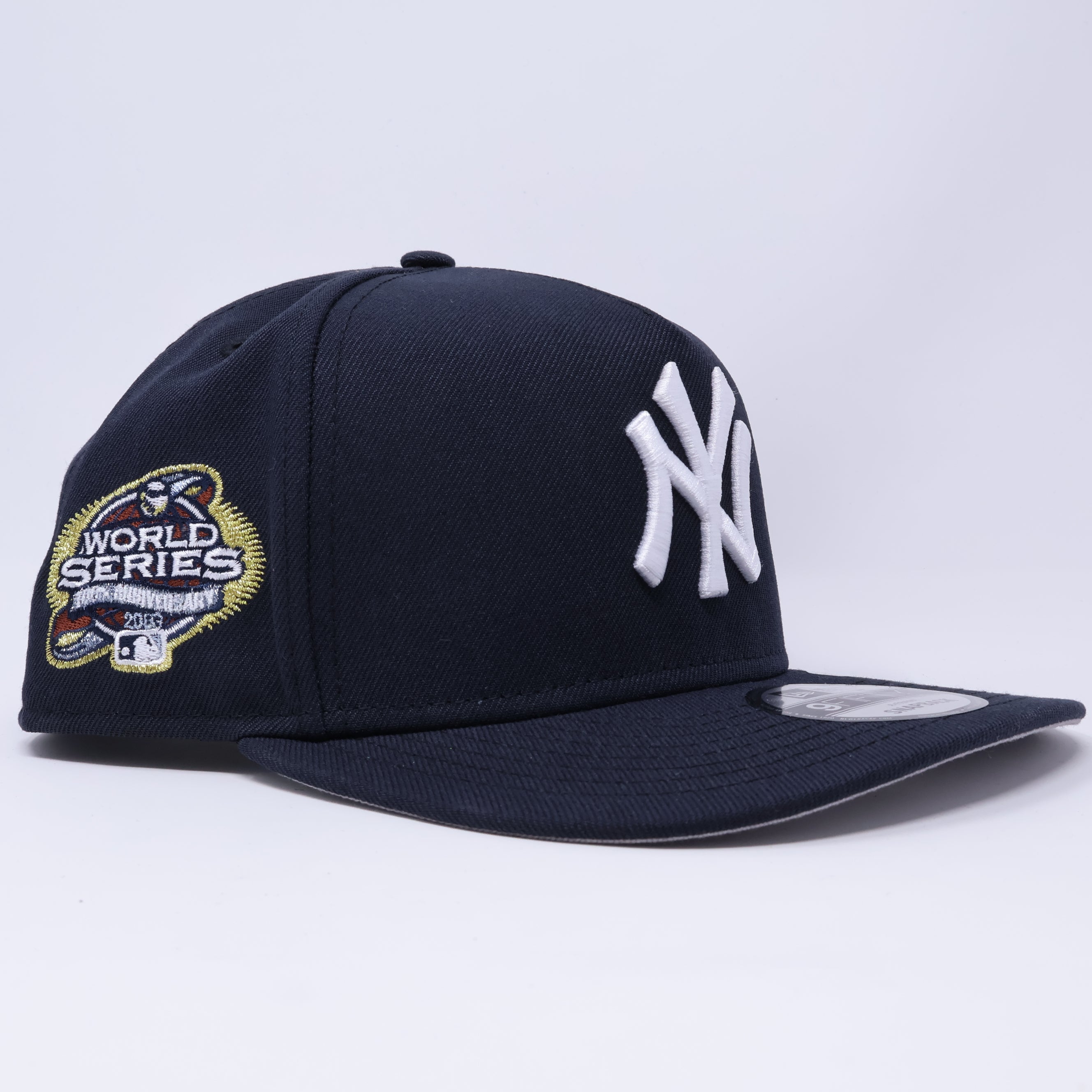 NWT Navy New York Yankees 2003 World Series 9Fifty A-Frame New Era Adjustable Snapback Hat 5 Panel