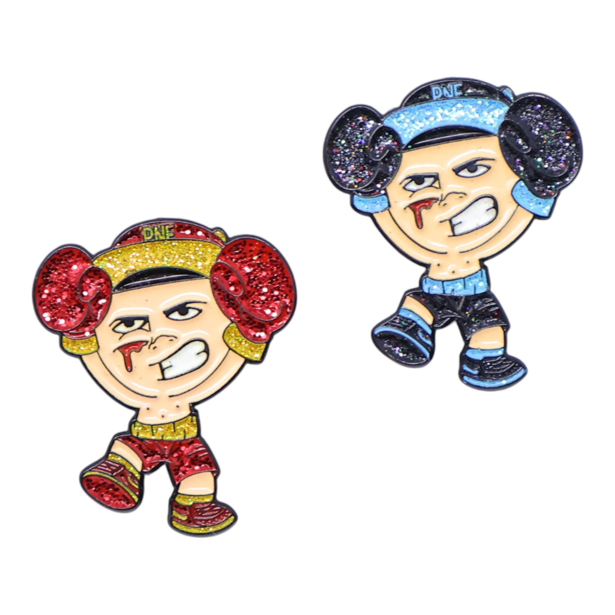 Boxer Graphic Pin