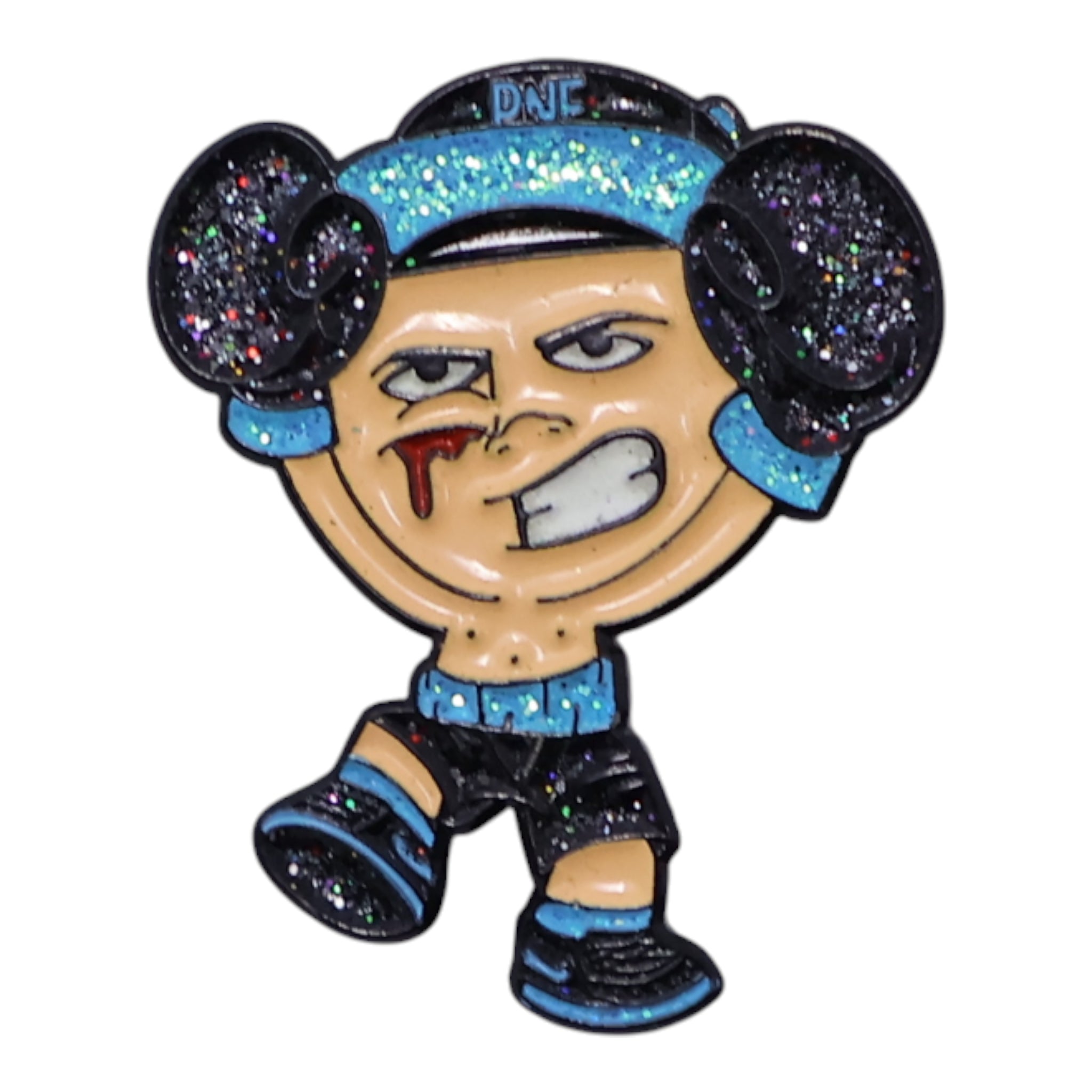 Boxer Graphic Pin