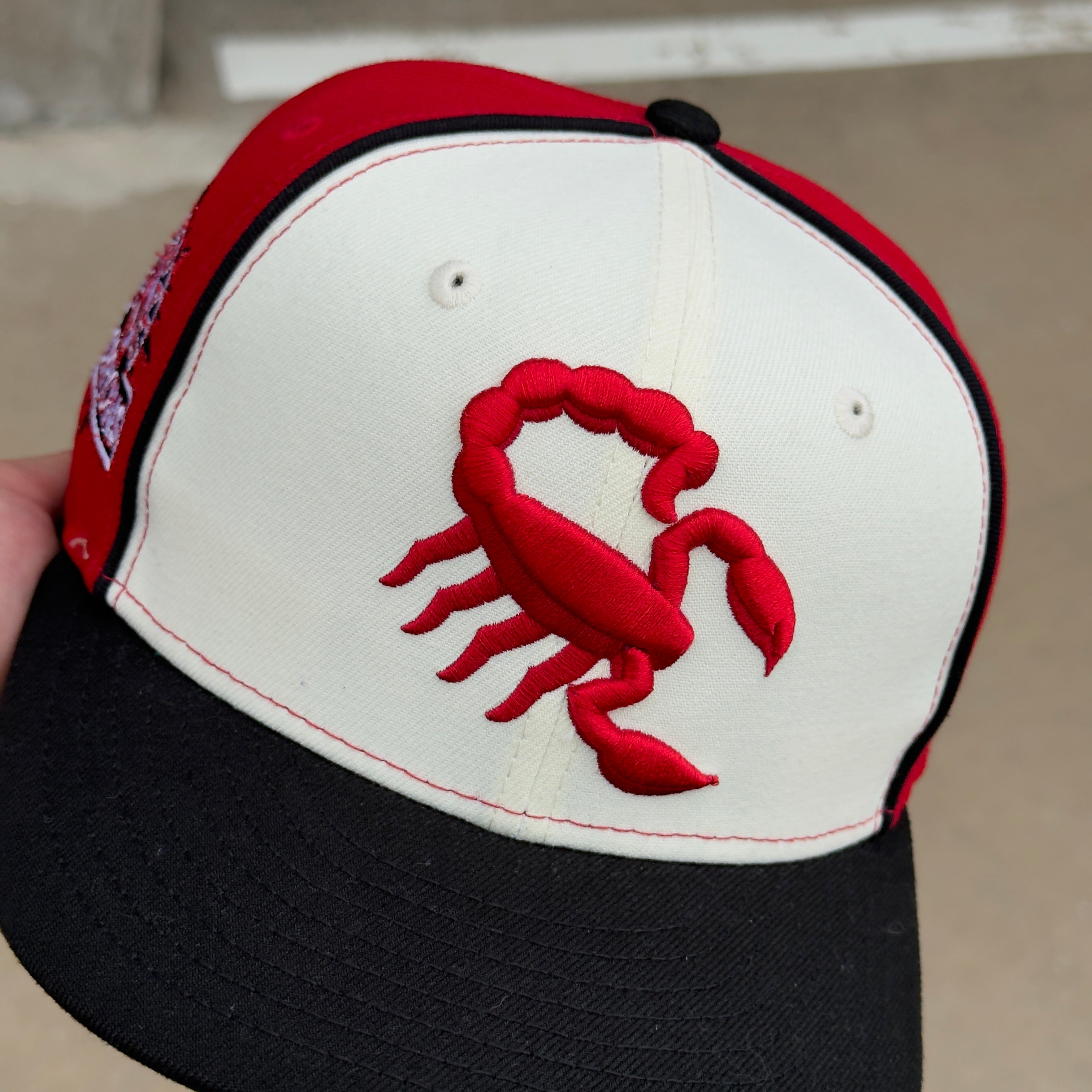 1/4 USED Arizona Scottsdale Scorpions Minor League 59fifty New Era Fitted Hat Cap