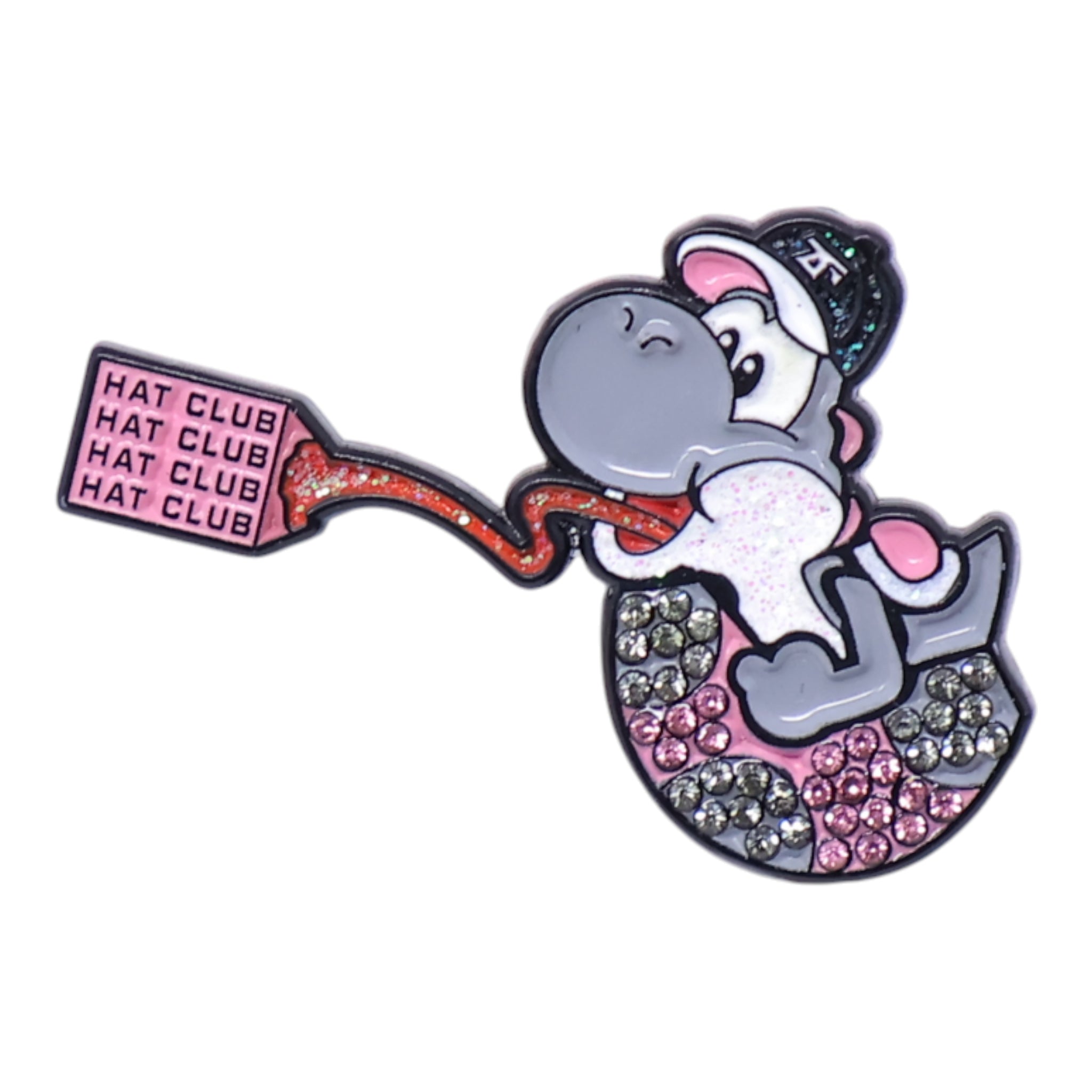 Yoshi Hat Club Panic Package Graphic Pin