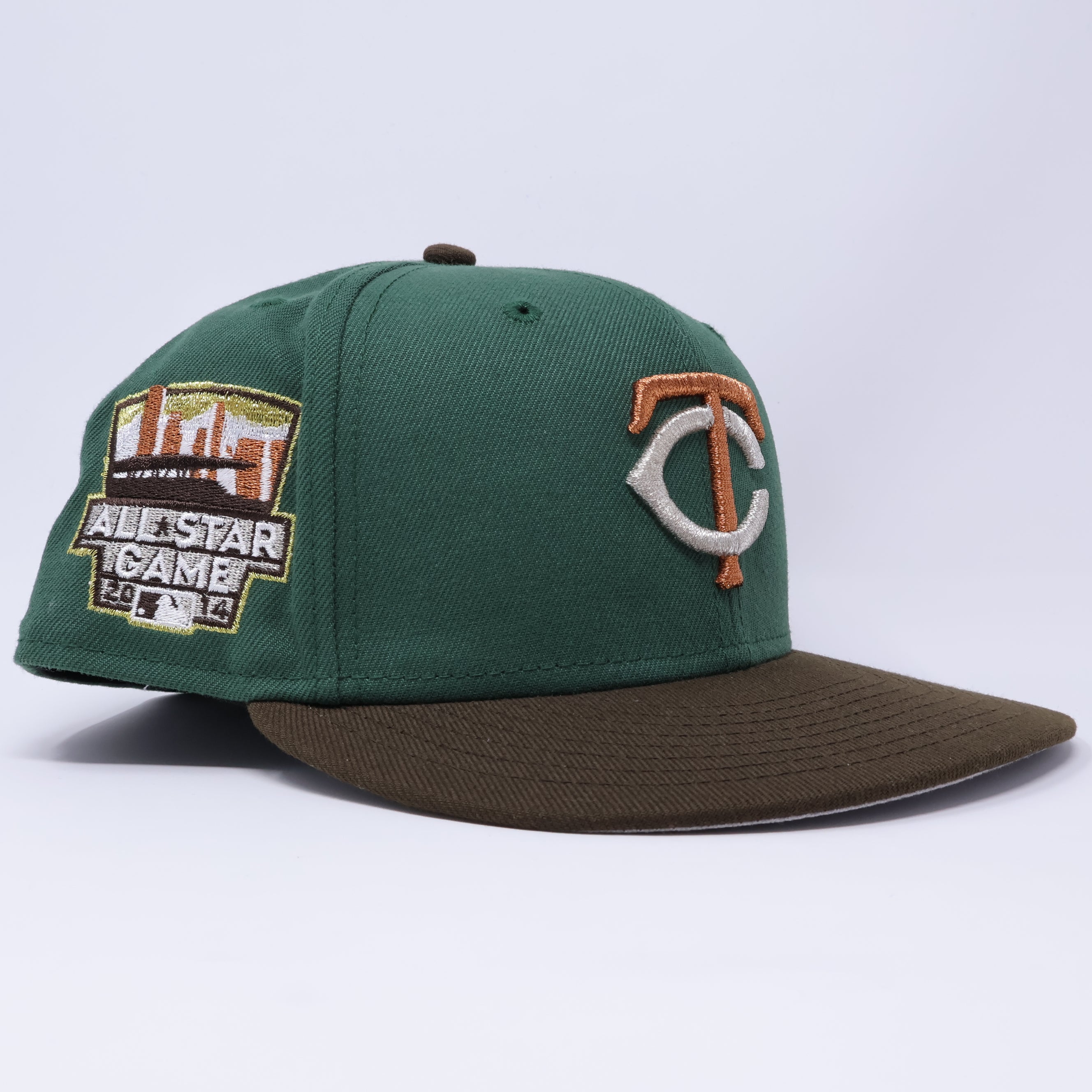 USED 5/8 Green Minnesota Twins 2014 All Star Game 59fifty New Era Fitted Hat Cap