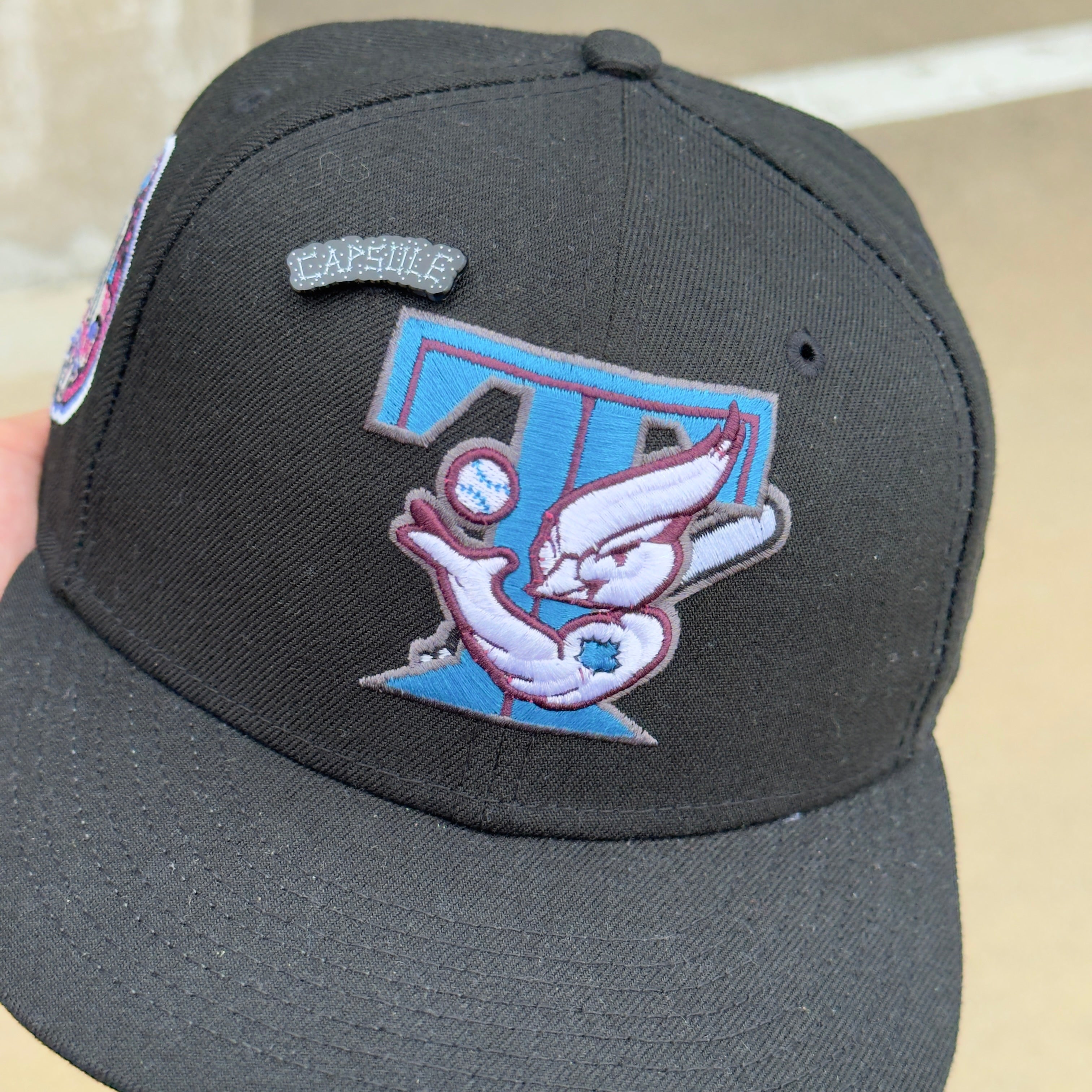 1/8 USED Toronto Blue Jays 30th Season Capsule 59fifty New Era Fitted Hat Cap
