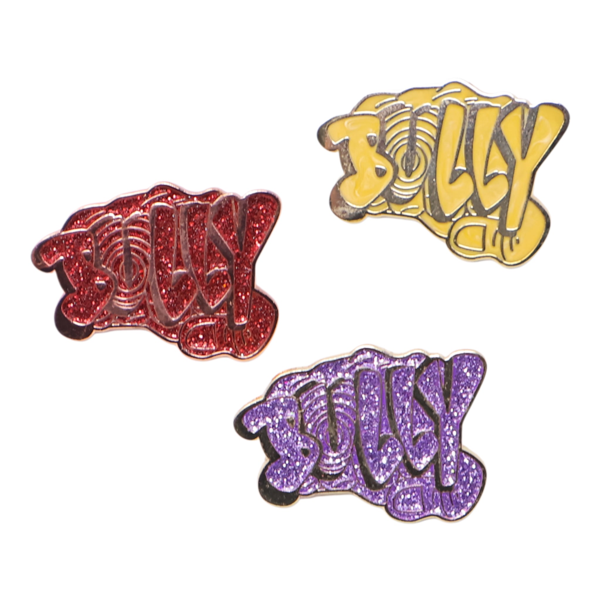 Plated Bully Graphic Pin