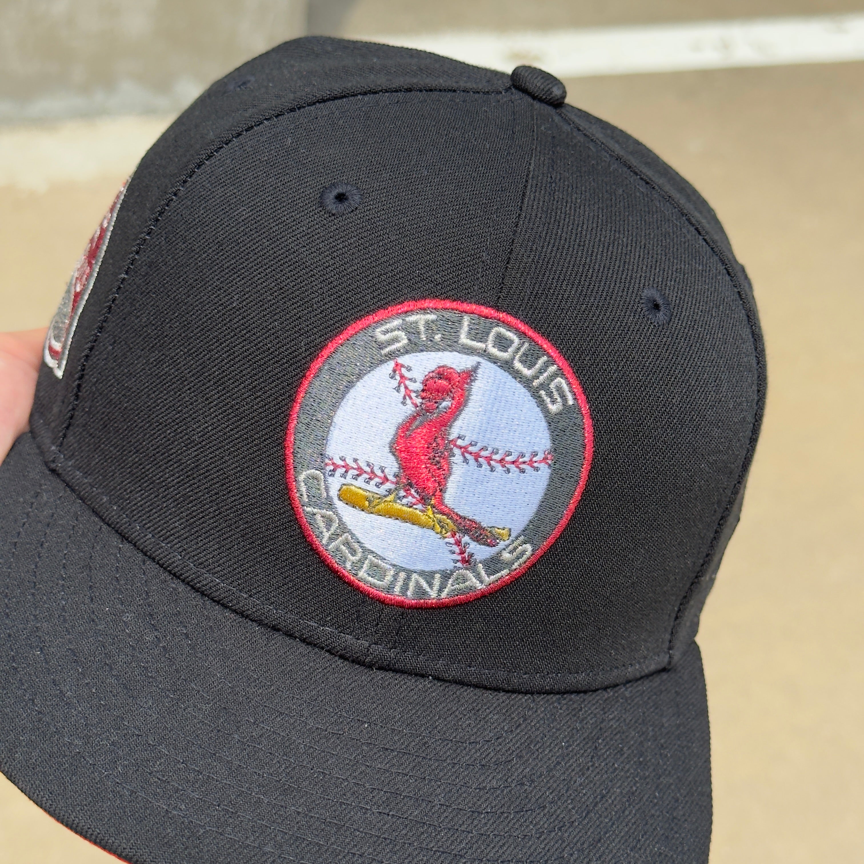 1/8 USED Black St. Louis Cardinals All Star Game 59fifty New Era Fitted Hat Cap