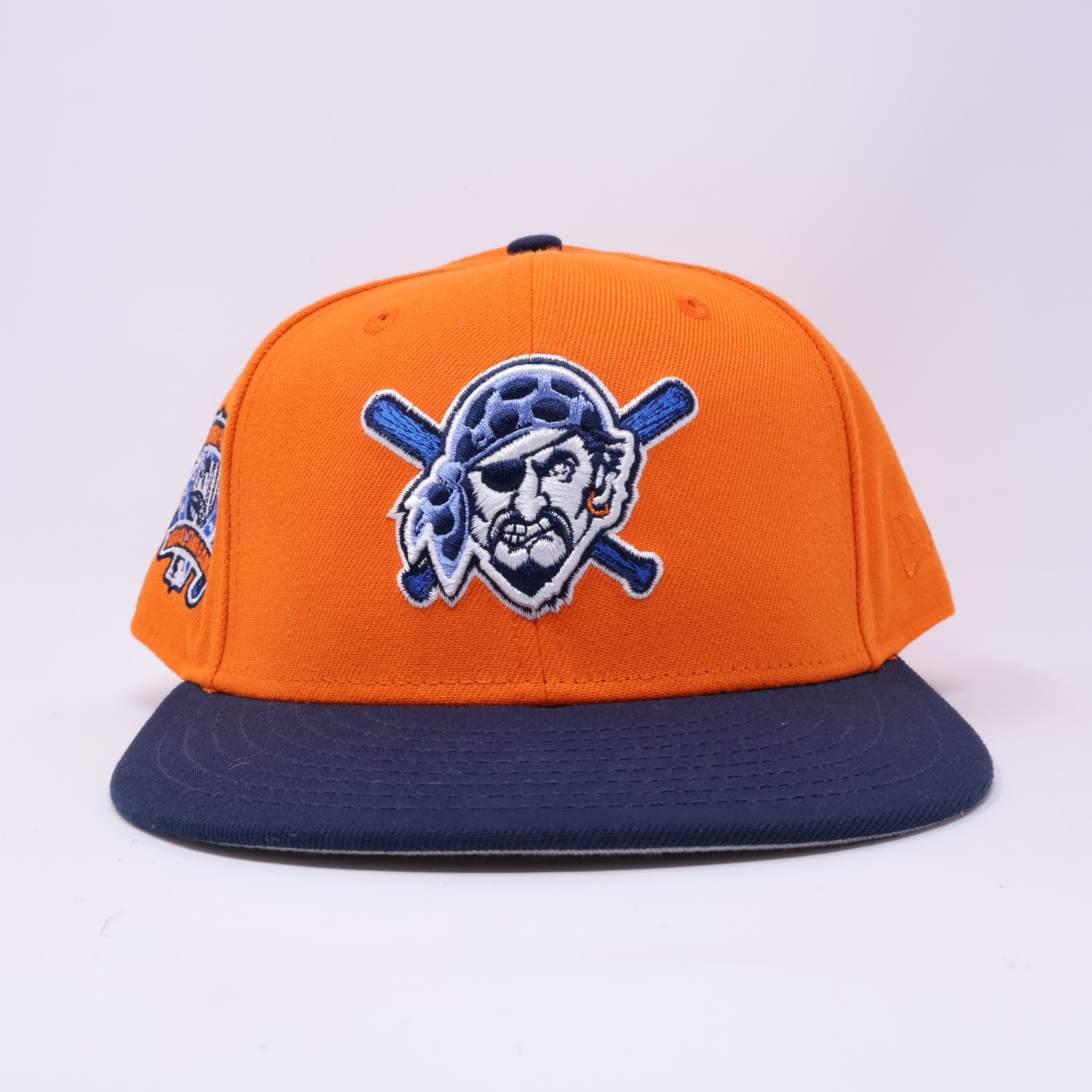 USED 3/4 Orange Pittsburg Pirates 1994 All Star Game 59fifty New Era Fitted Hat Cap