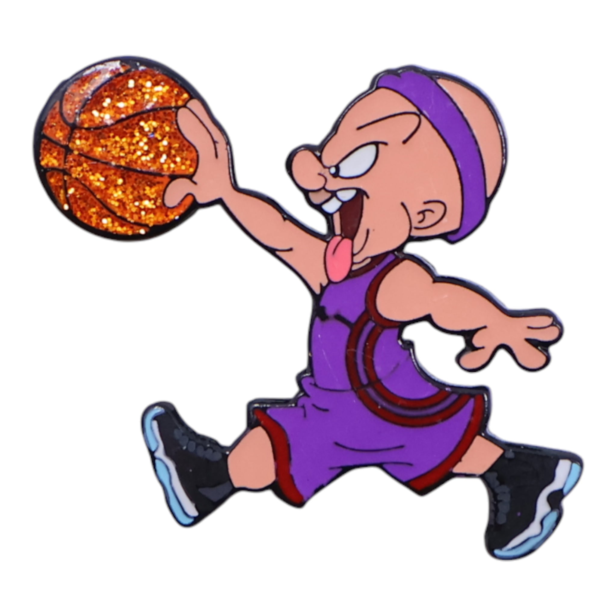 Elmer Fudd Basketball Graphic Pin