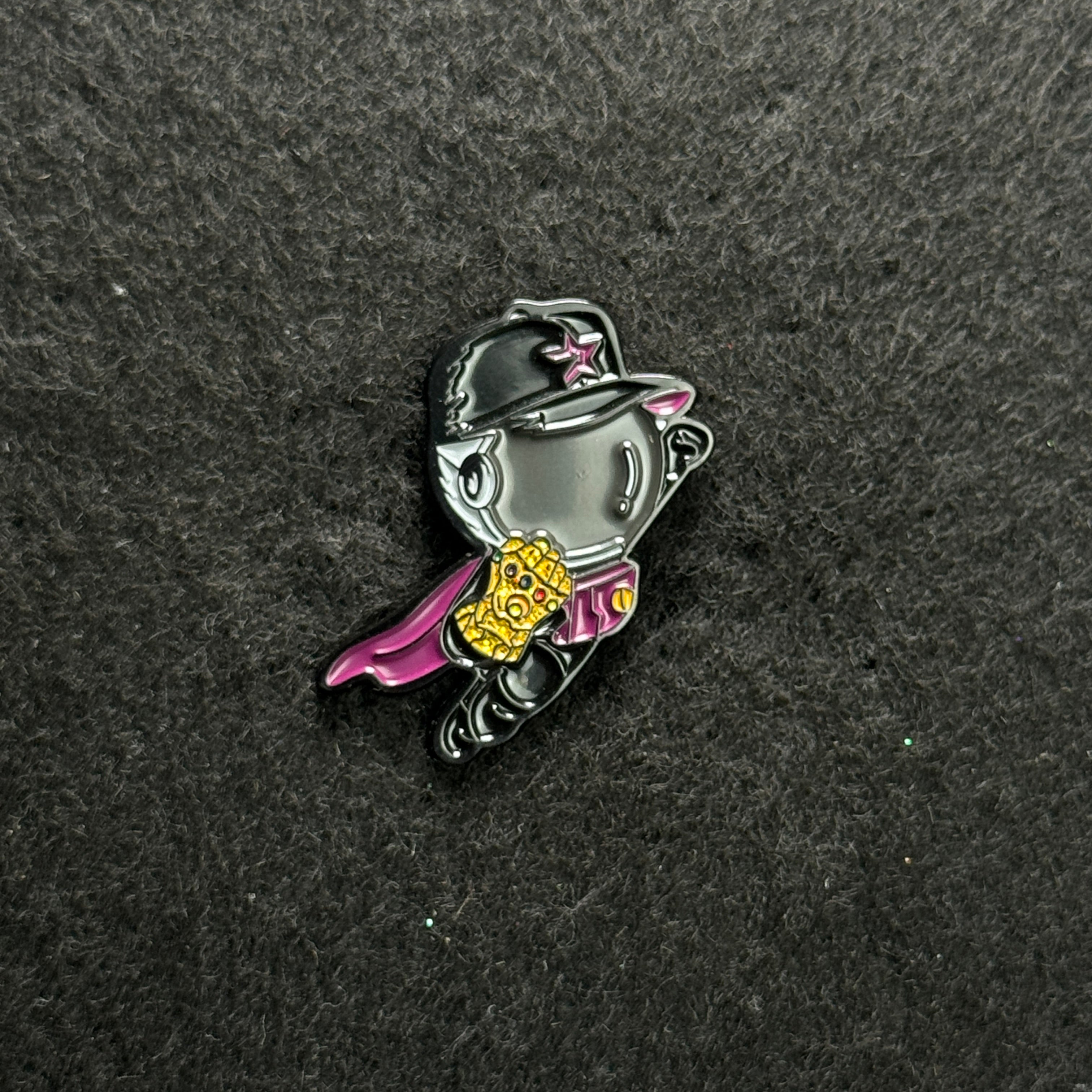 Spacecity Brims Thanos Graphic Pin