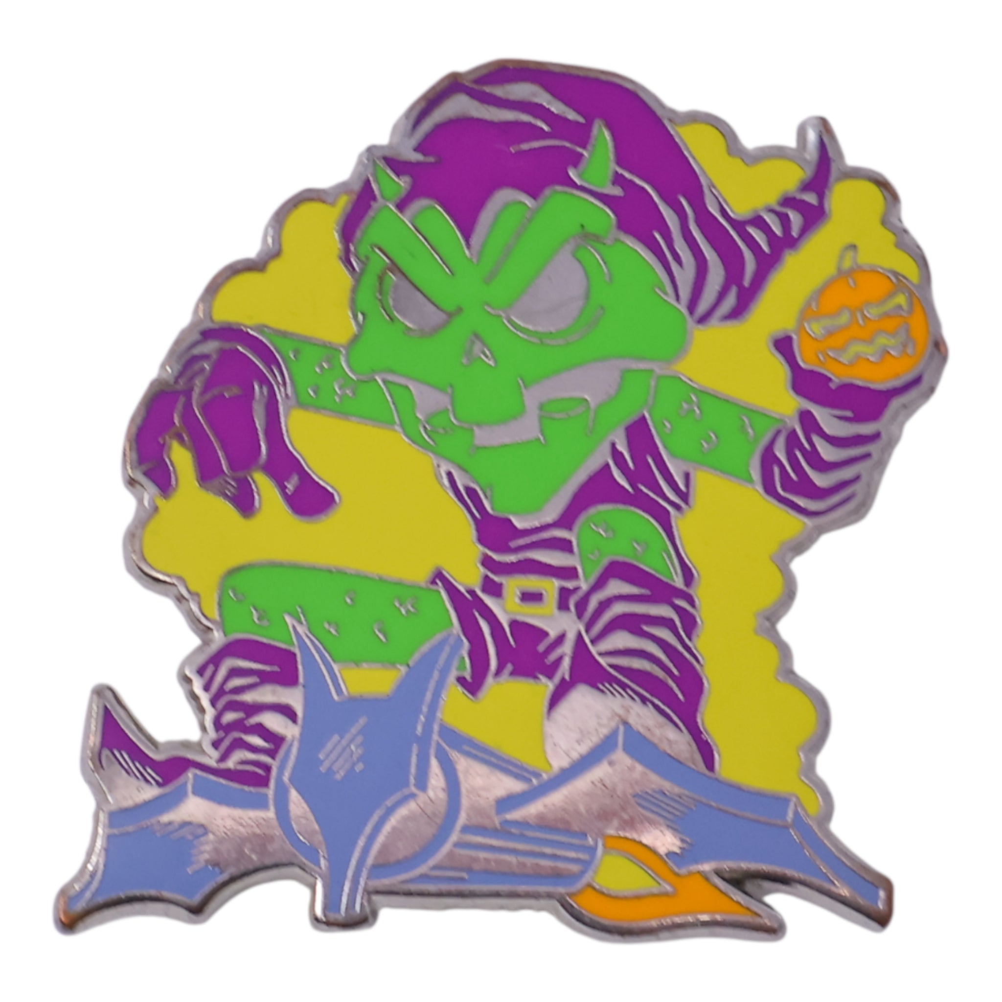 Green Goblin Graphic Pin