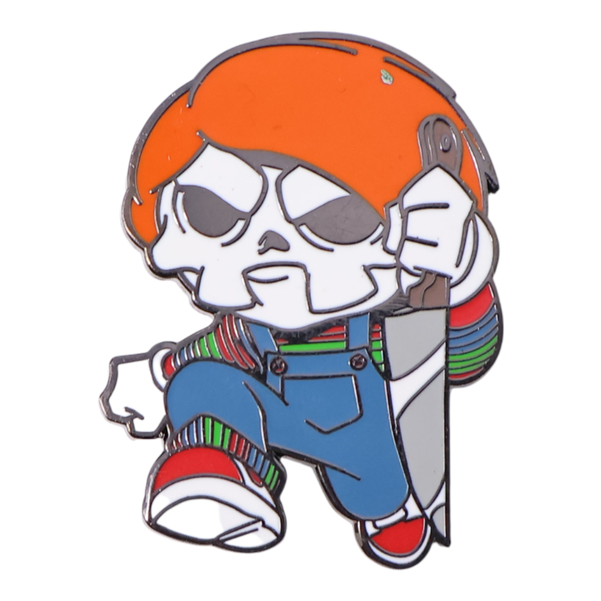 Chucky Skeleton Graphic Pin