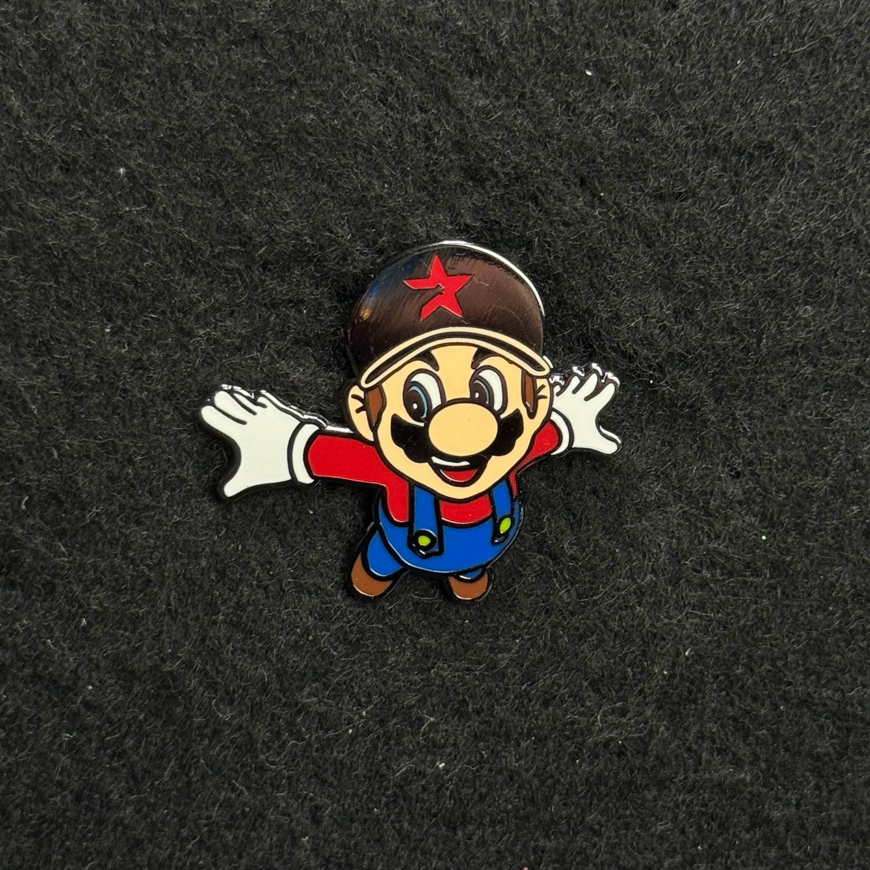 Cartoon Character MLB logo Graphic Pin