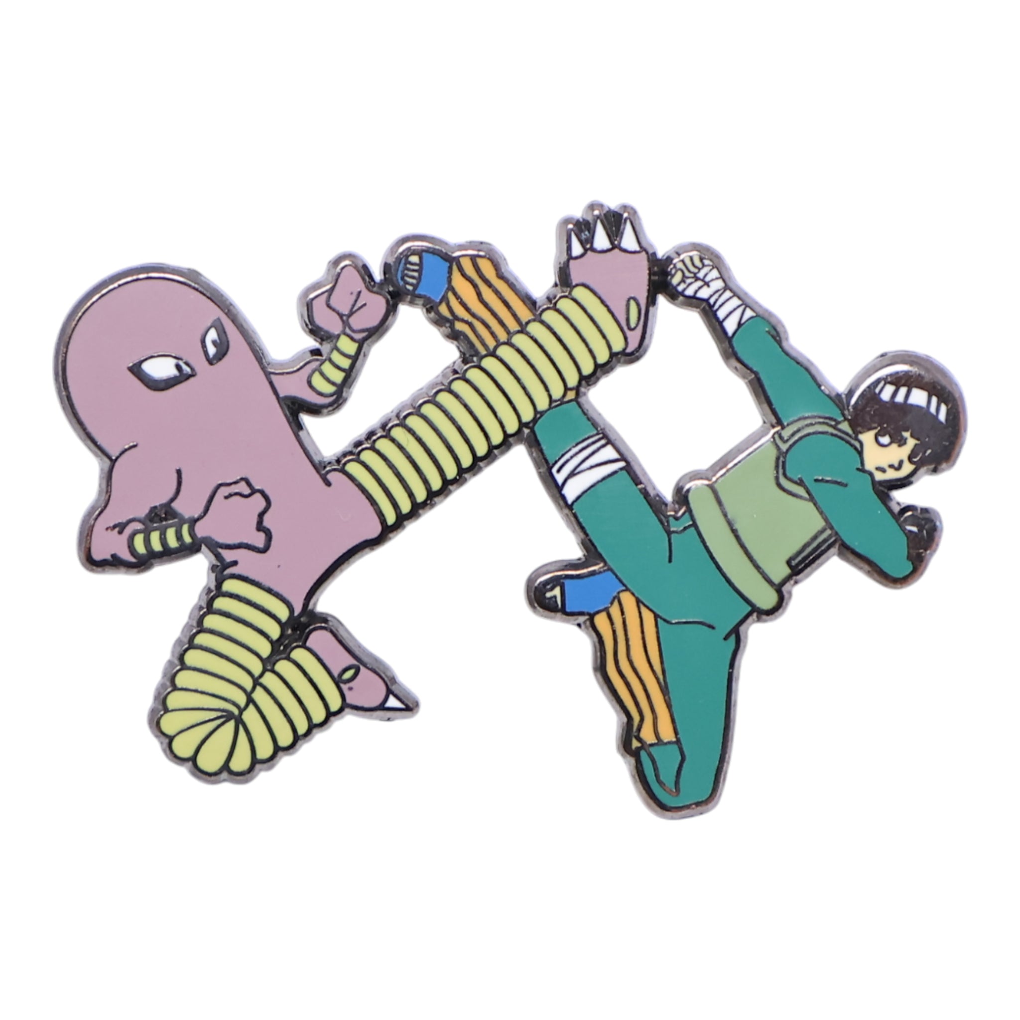 Rock Lee Hitmonlee Graphic Pin