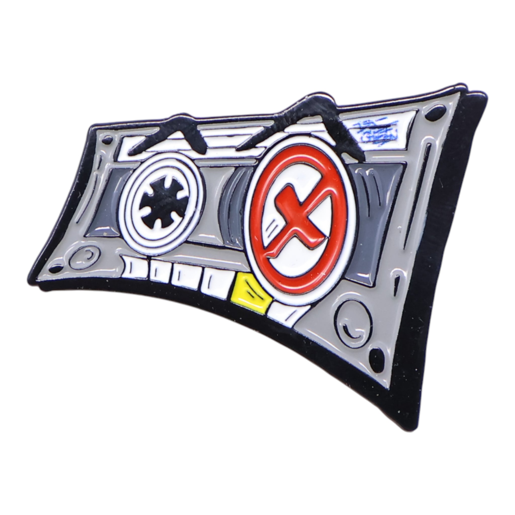 First Demo Cassette Tape Graphic Pin