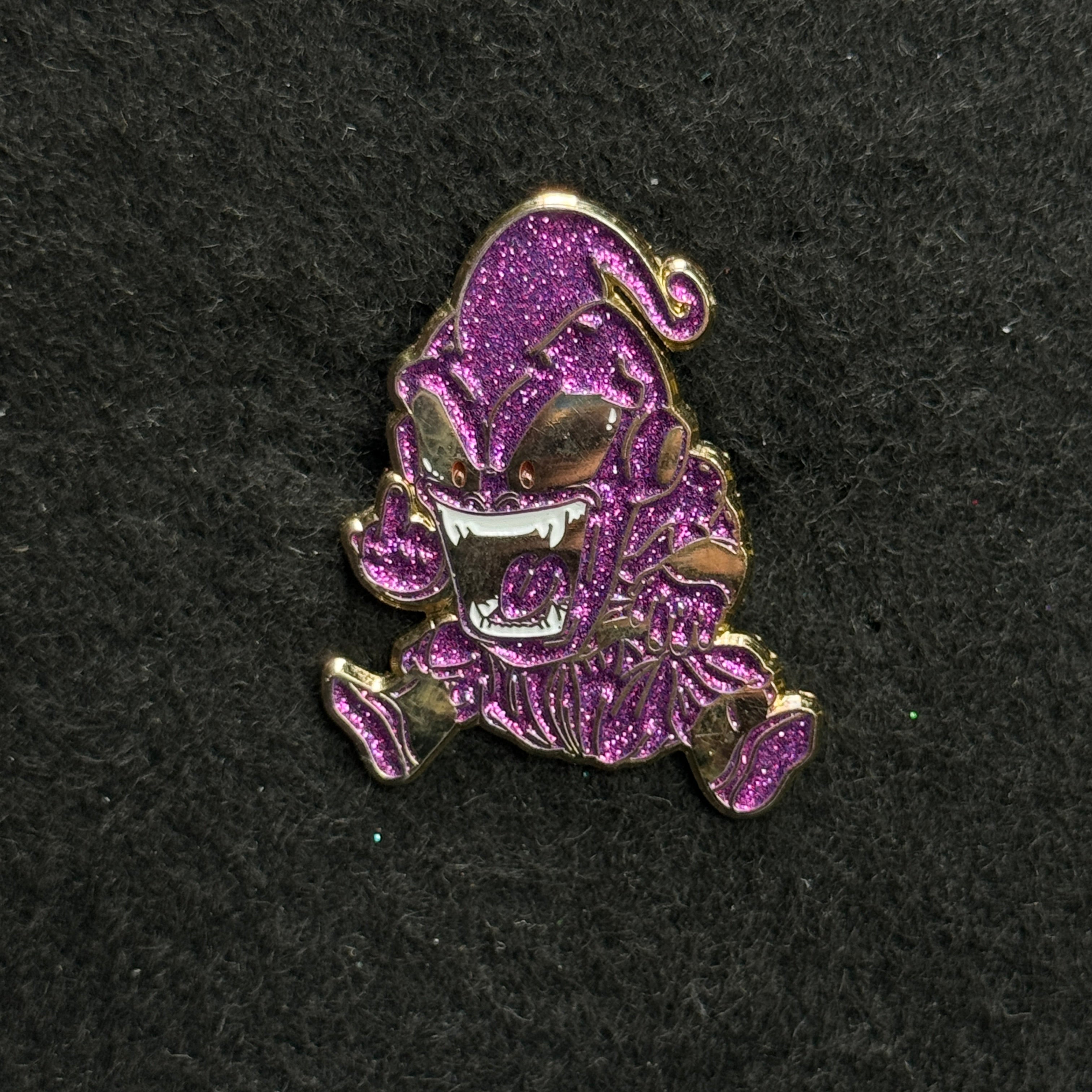 Purple Anime Cartoon Character Graphic Pin