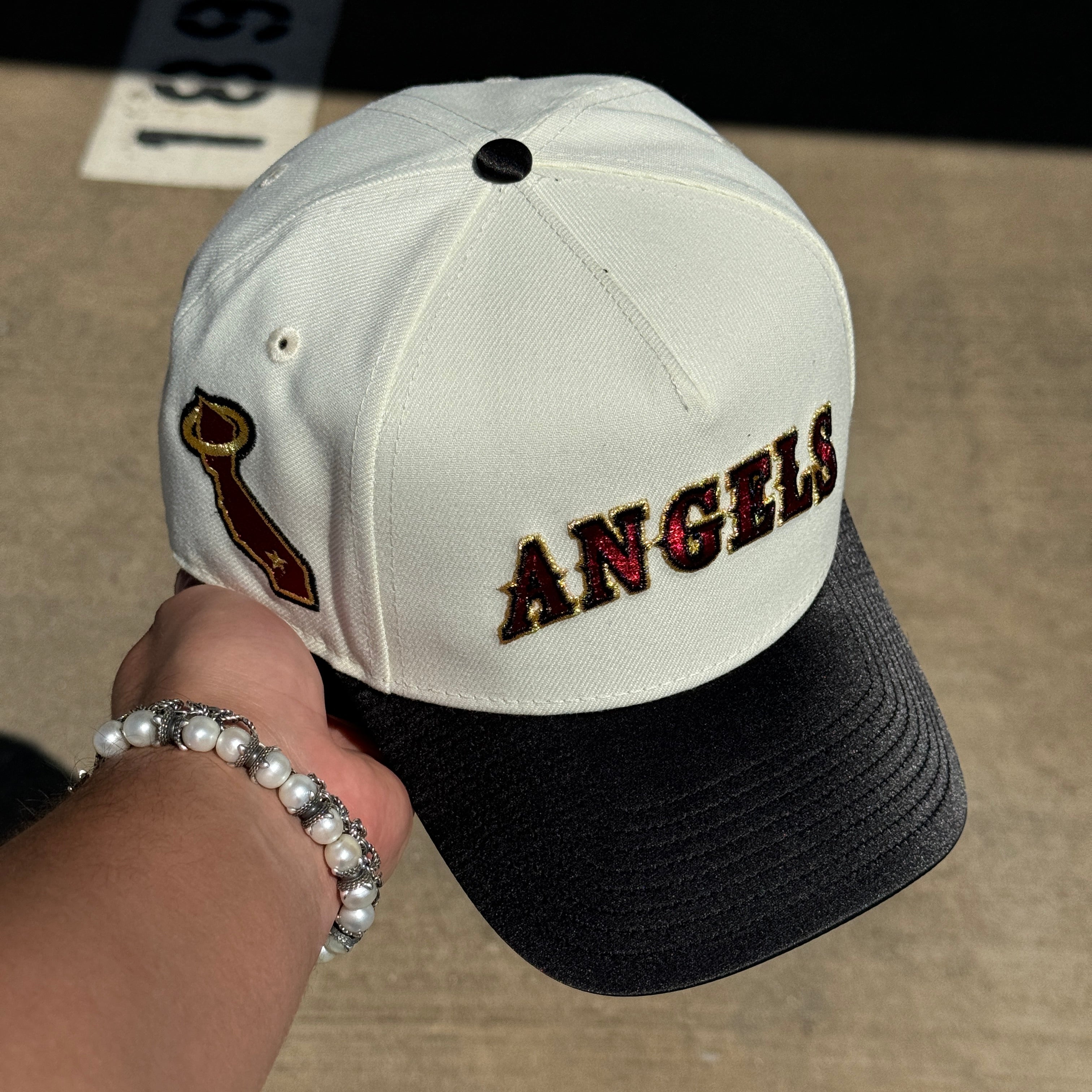 NEW Chrome California Angels State Logo 9Forty New Era Adjustable Snapback Hat