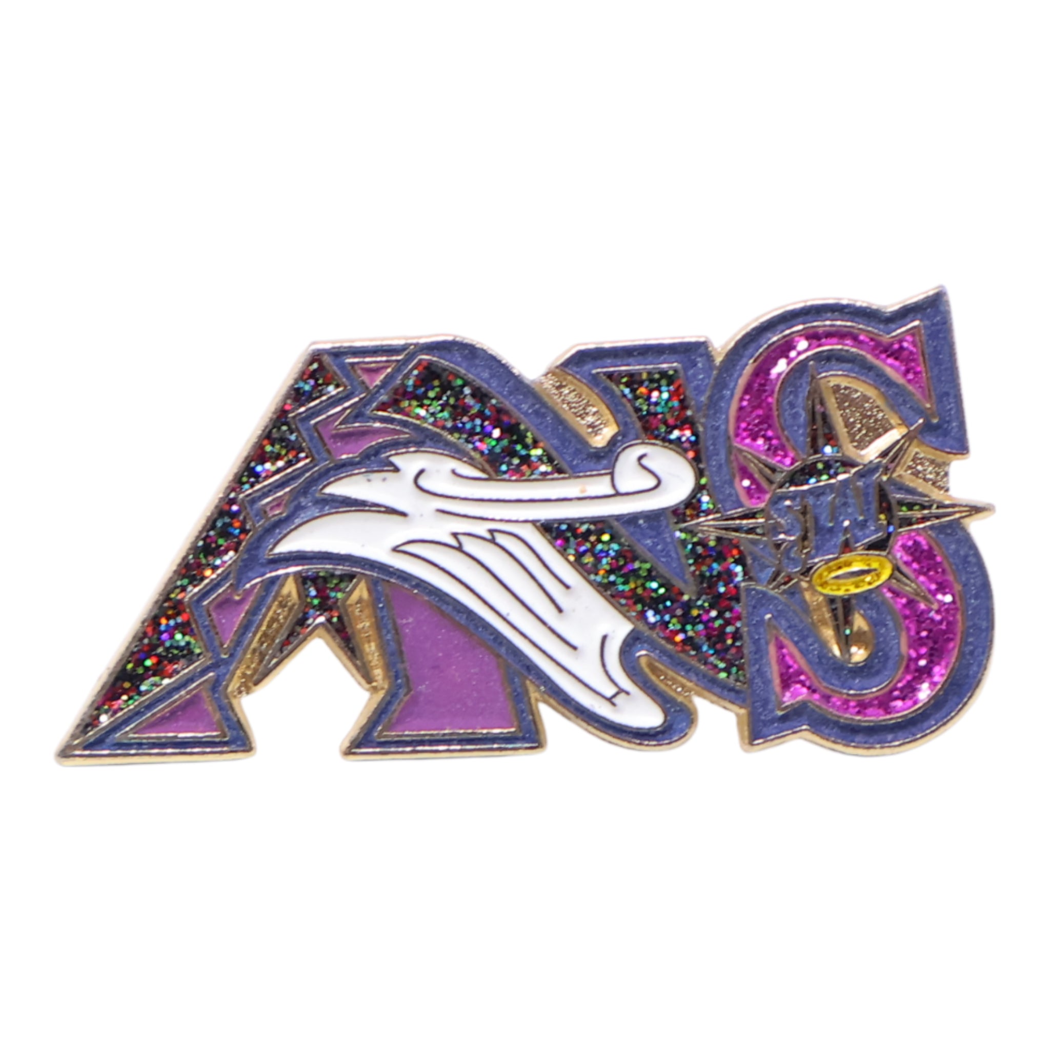 MLB Teams Monogram Graphic Pin
