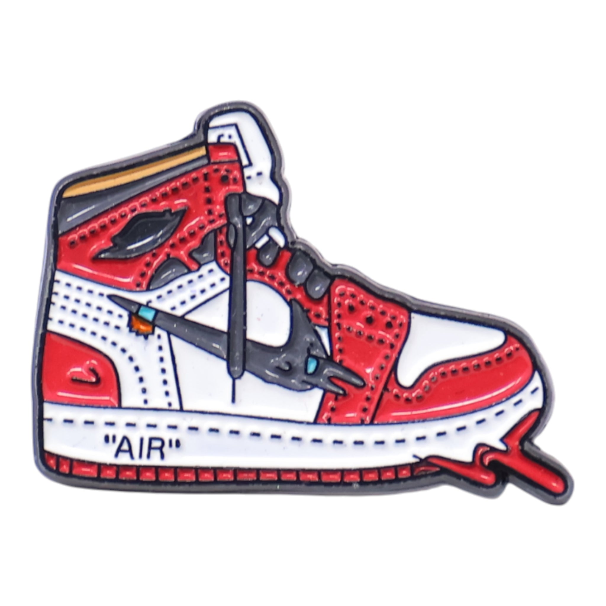 Off-White Air Jordan Enamel Graphic Pin