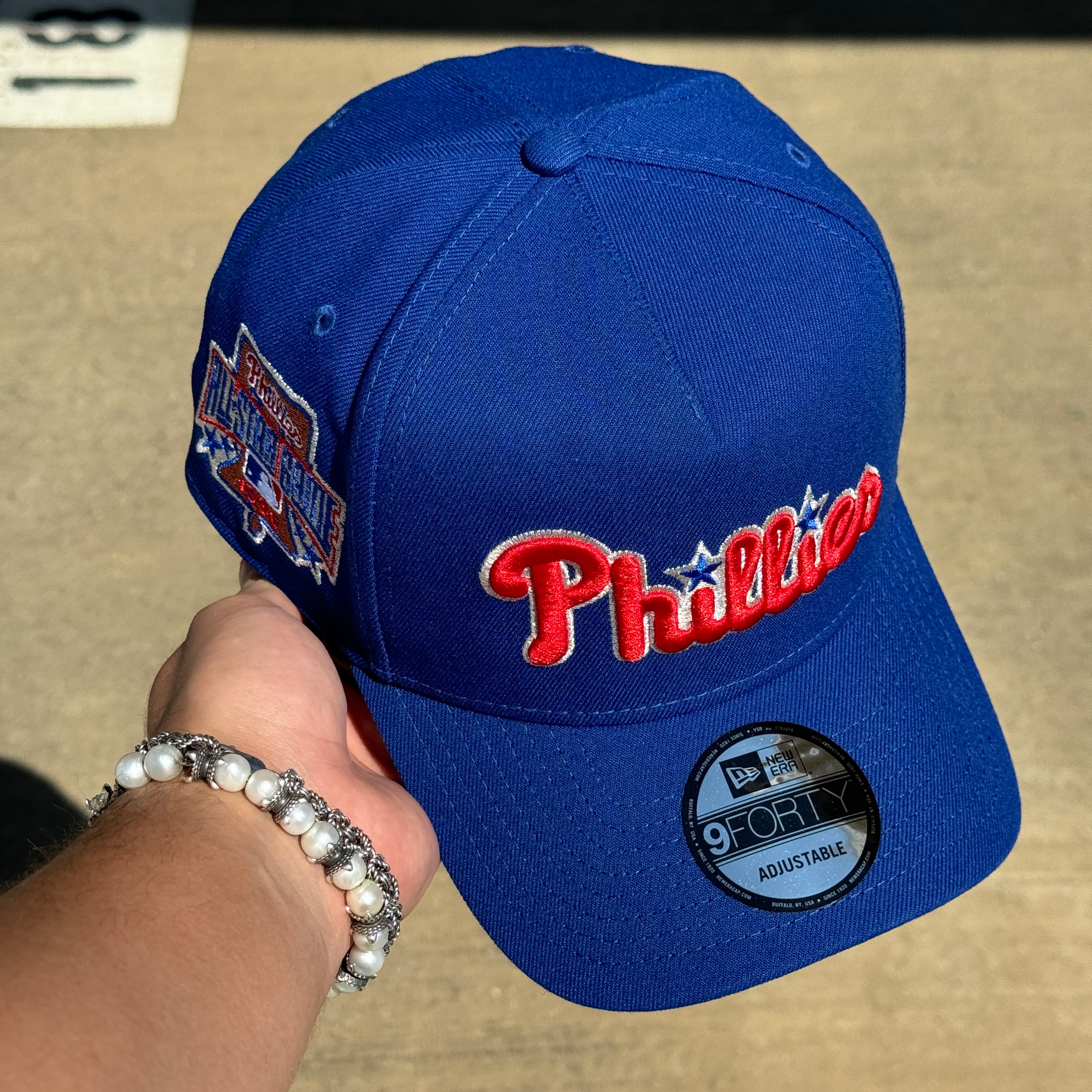 NEW Blue Philadelphia Phillies 1996 All Star Game 9Forty New Era Adjustable Snapback Hat