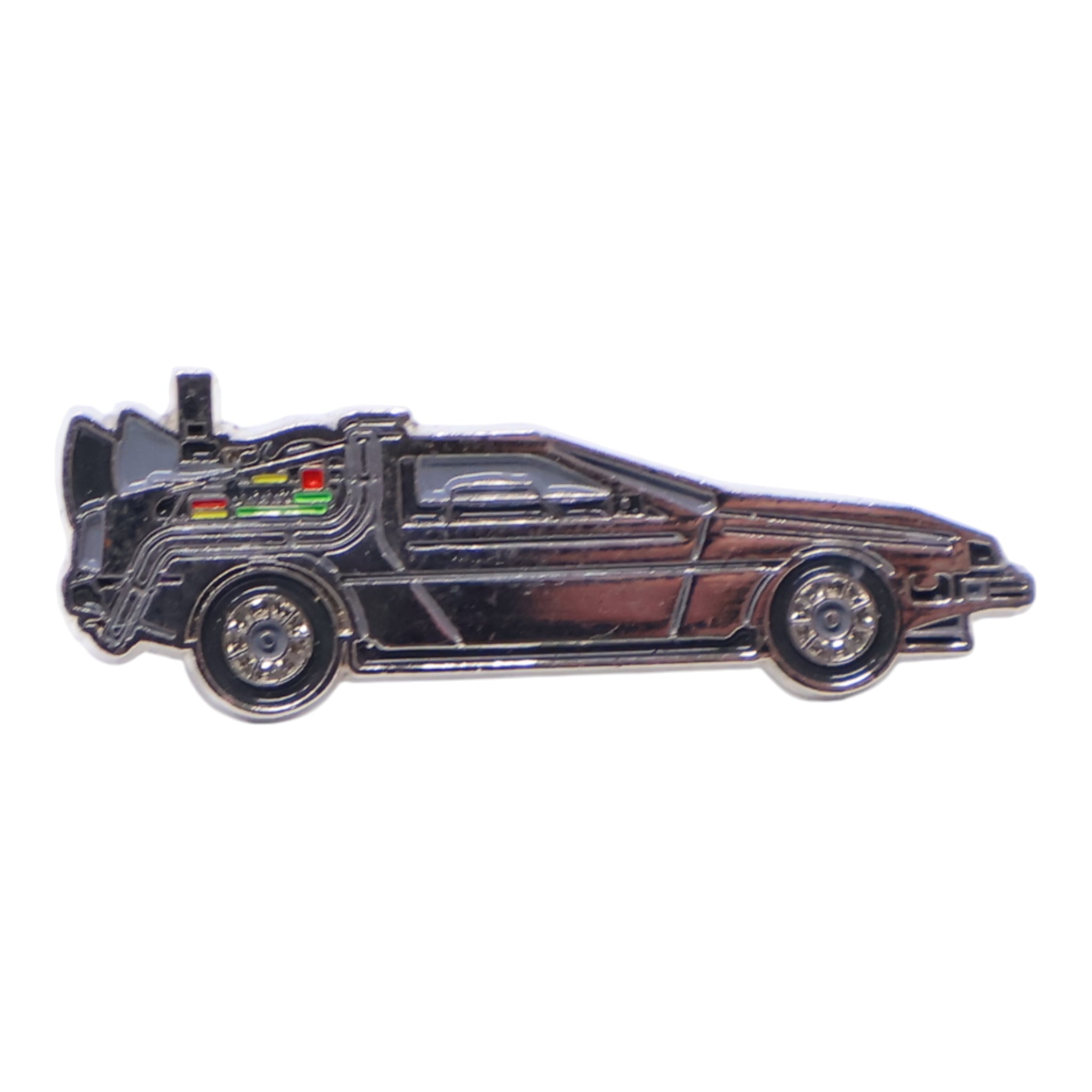 DeLorean Back to the Future Graphic Pin