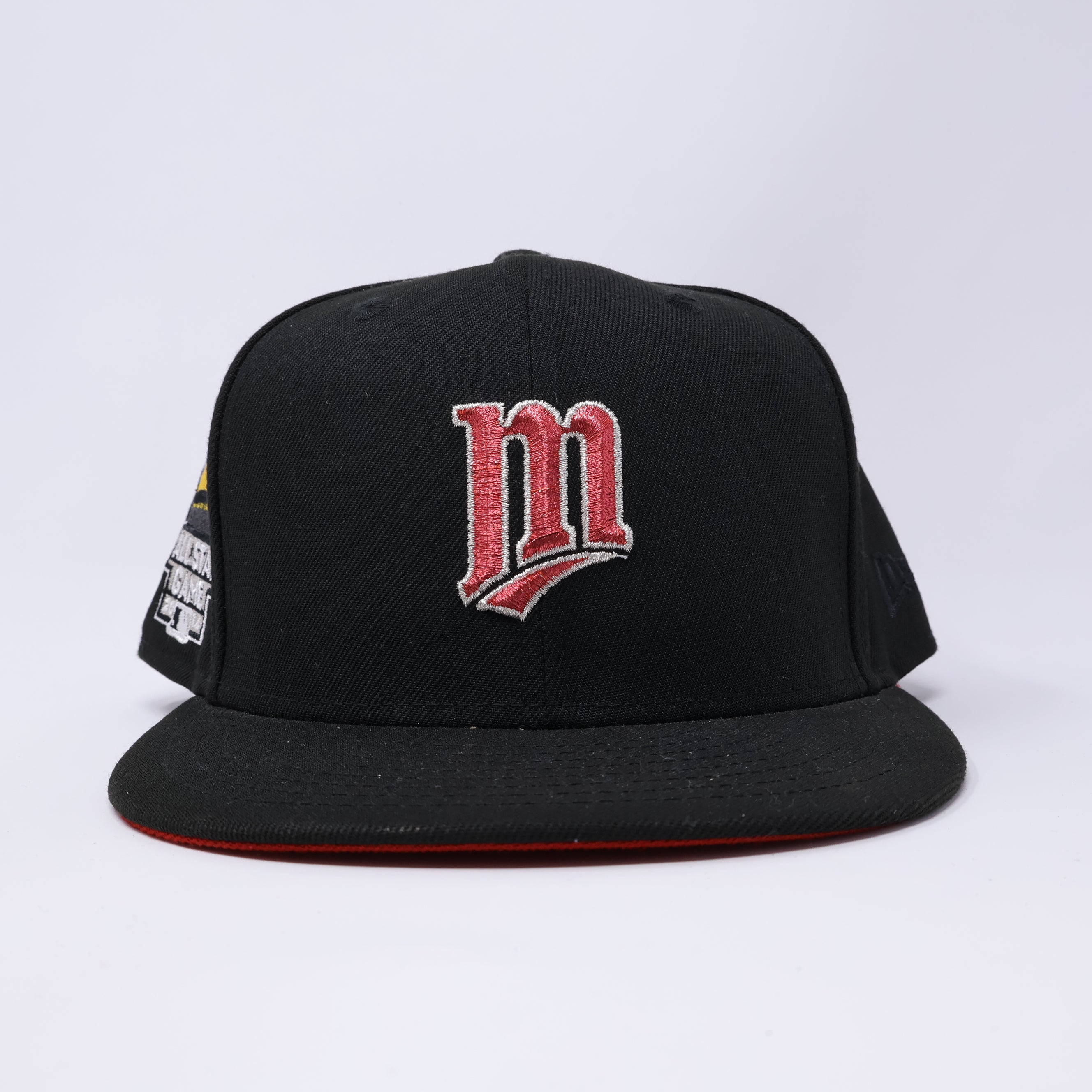 USED 3/4 Black Minnesota Twins 2014 All Star Game 59fifty New Era Fitted Hat Cap