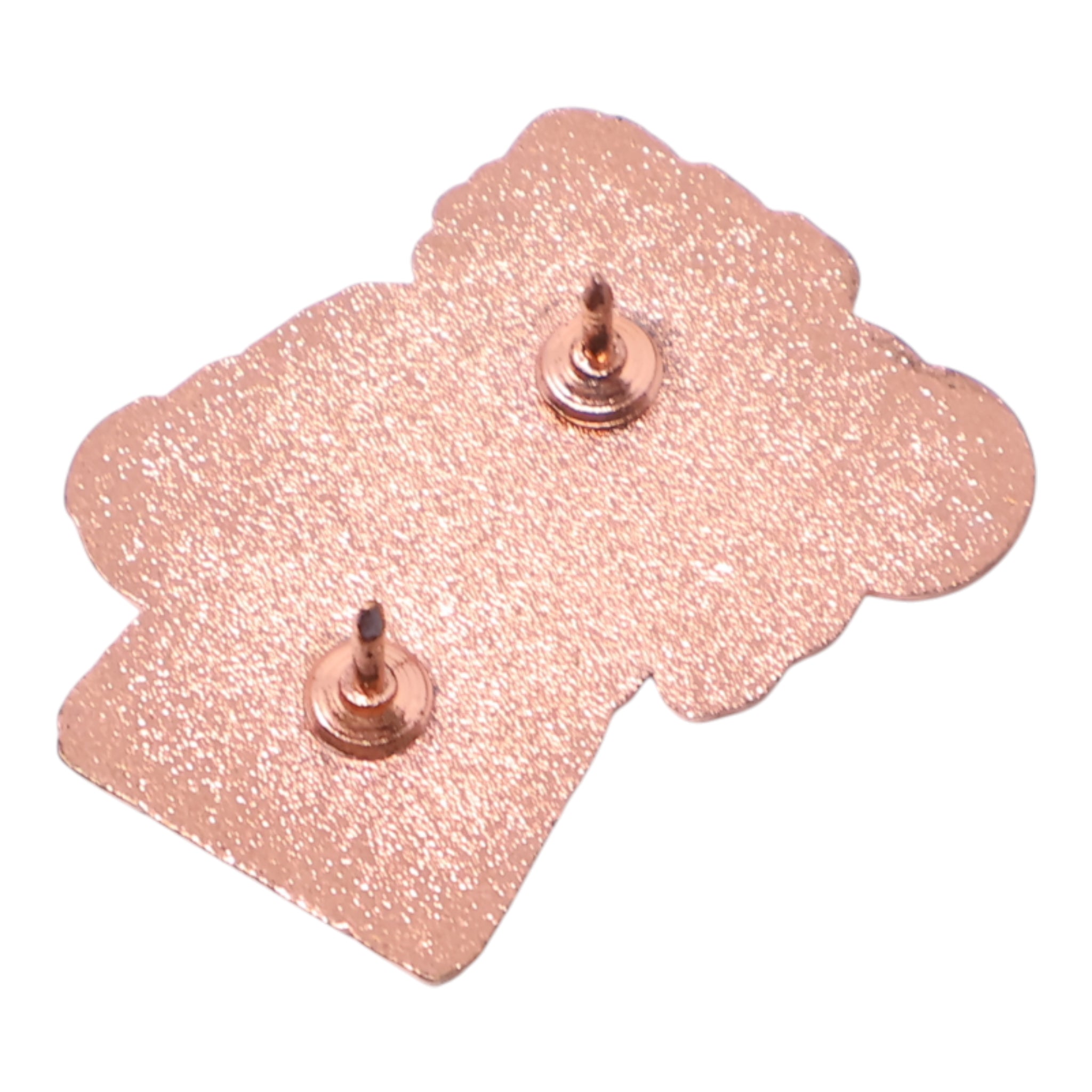 Multicolor Alien Spinning the World Graphic Pin