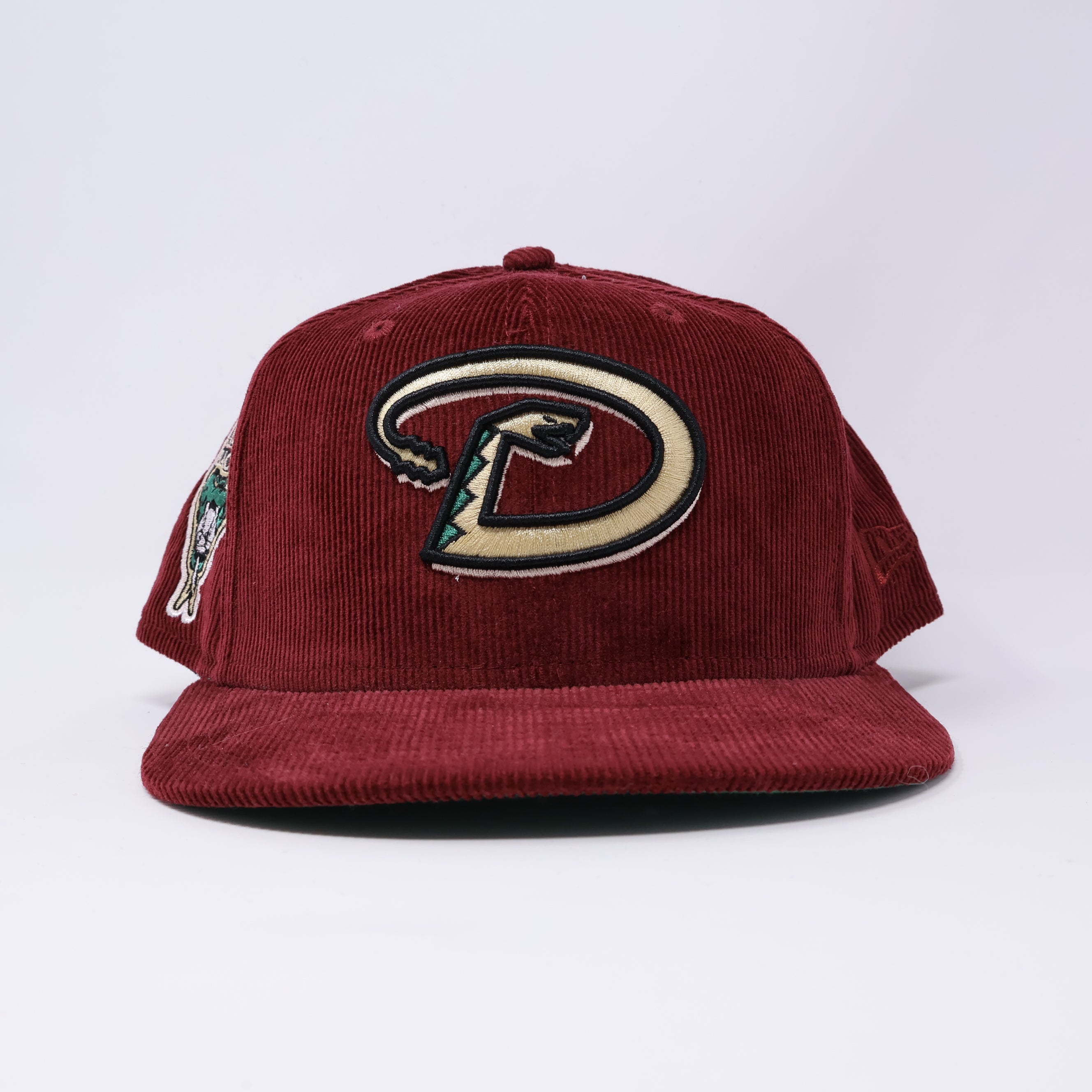 USED 5/8 Maroon Arizona Diamondbacks 1998 Inaugural 59fifty New Era Fitted Hat Cap
