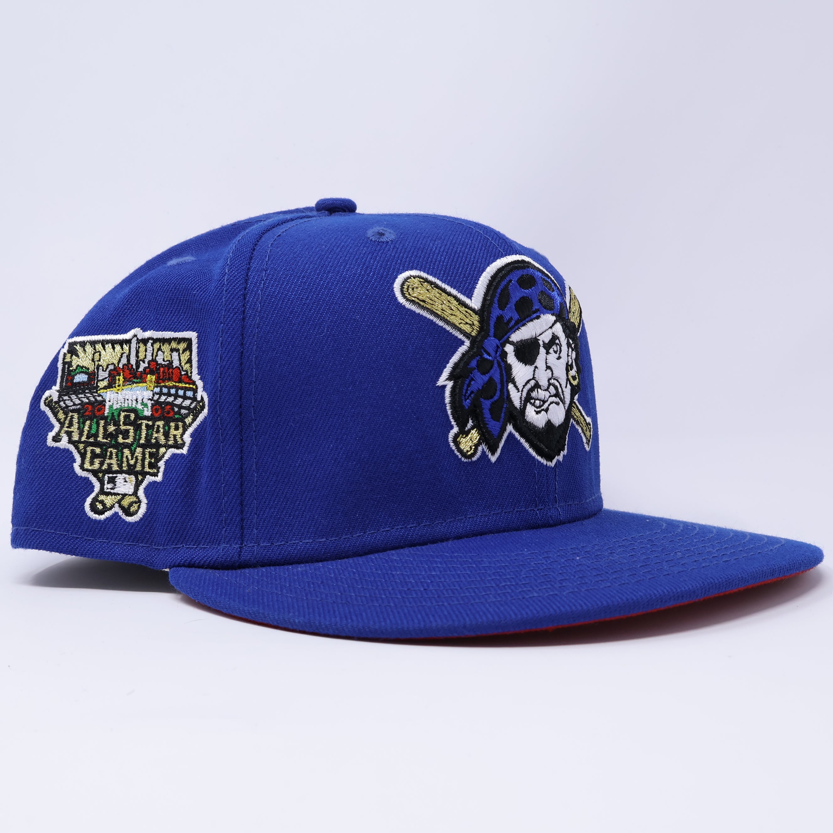 USED 5/8 Blue Pittsburgh Pirates 2006 All Star Game 59fifty New Era Fitted Hat Cap