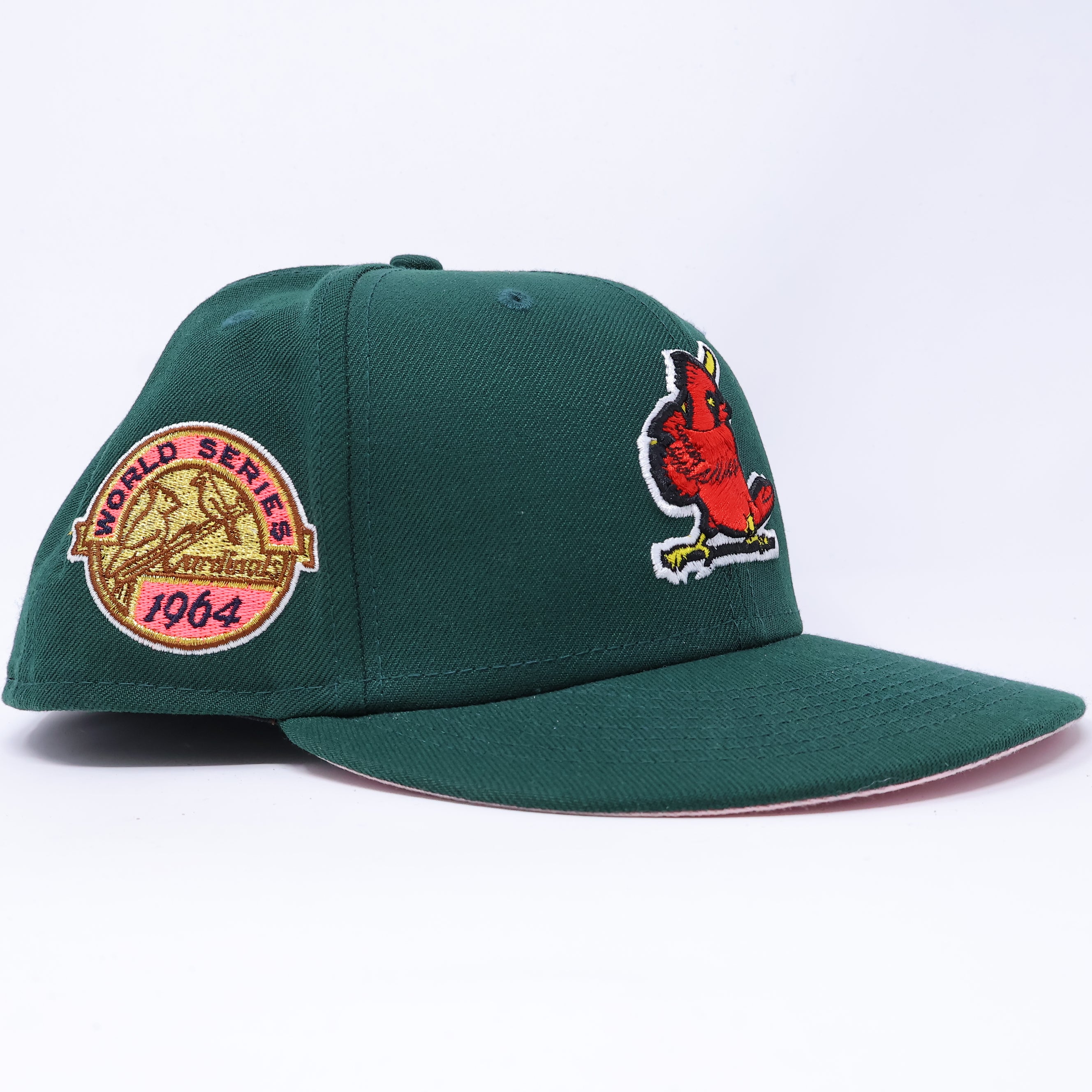 USED 1/2 Green St. Louis Cardinals 1964 World Series 59fifty New Era Fitted Hat Cap