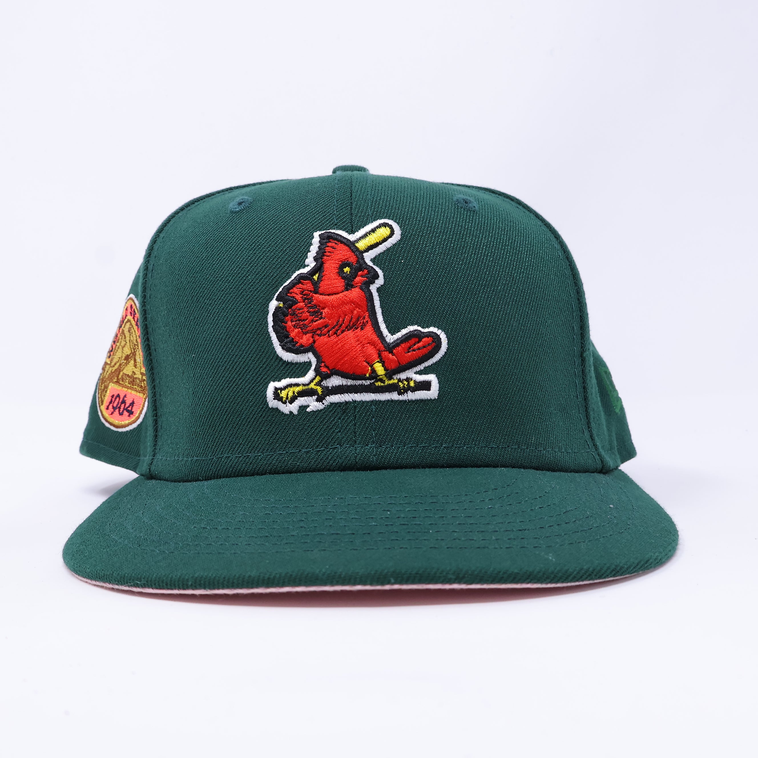 USED 1/2 Green St. Louis Cardinals 1964 World Series 59fifty New Era Fitted Hat Cap