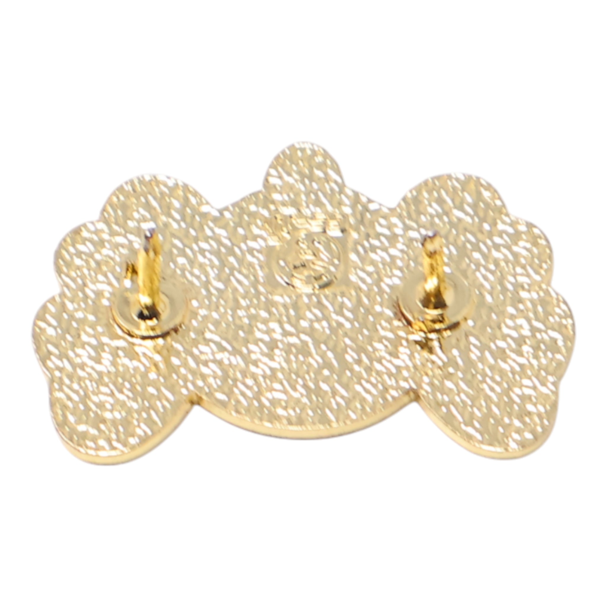 Kaws Gold Glitter / Neutral Plating Graphic Pin