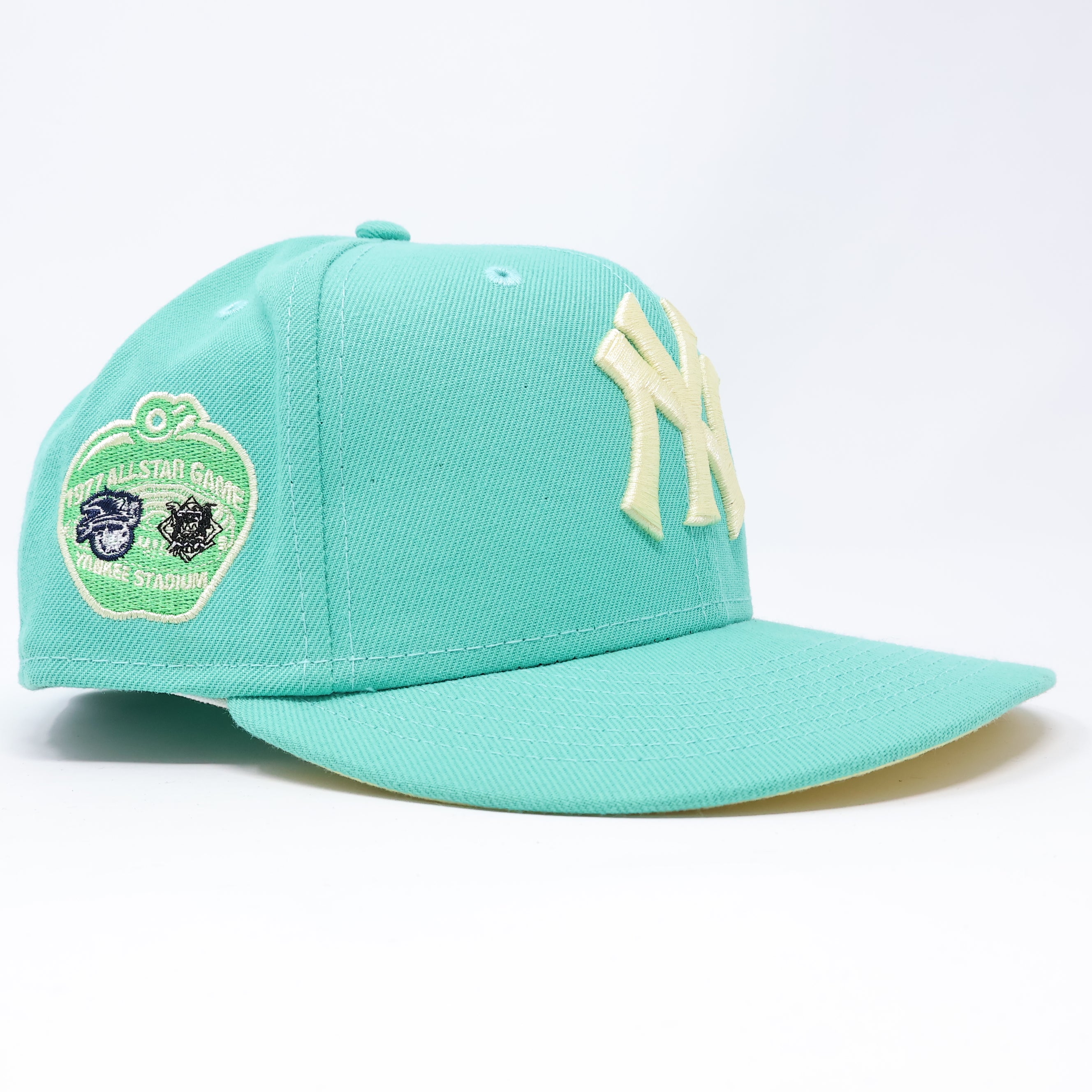 USED 3/8 Blue New York Yankees 1977 All-Star Game 59fifty New Era Fitted Hat Cap