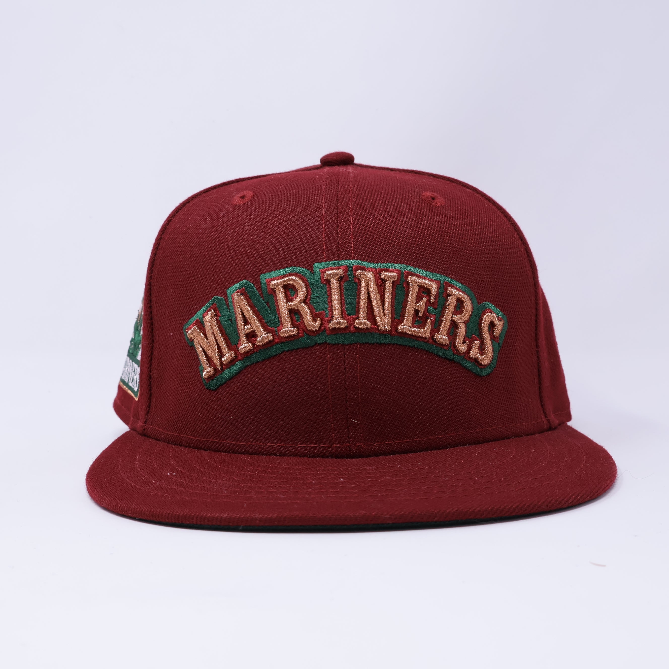 USED 1/8 Red Seattle Mariners 30th Anniversary 59fifty New Era Fitted Hat Cap